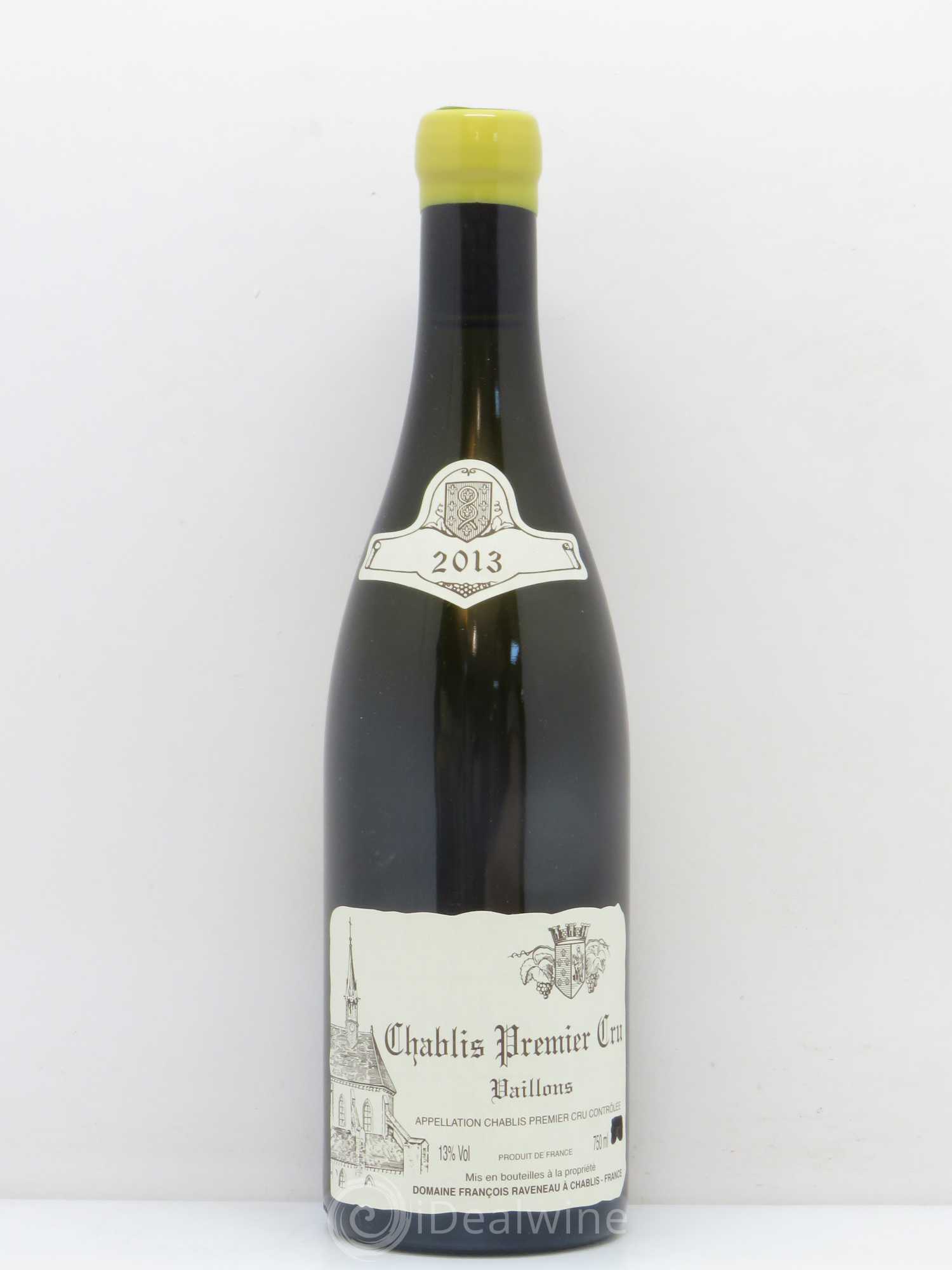 Chablis 1er Cru Vaillons Raveneau (Domaine) 2013 - Lot de 1 bouteille - 0