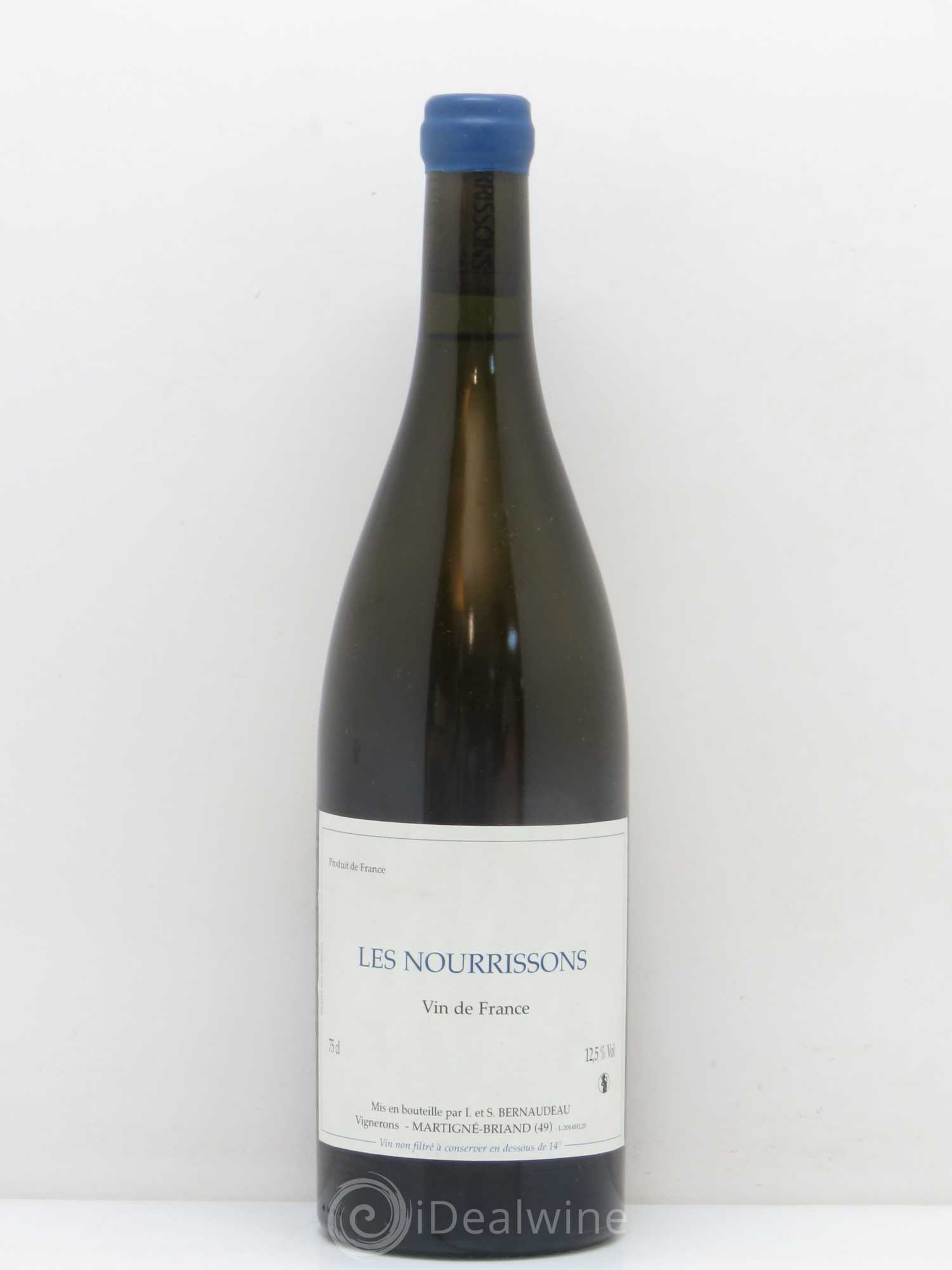 Vin de France Les Nourrissons Stéphane Bernaudeau 2014 - Lot de 1 bouteille - 0