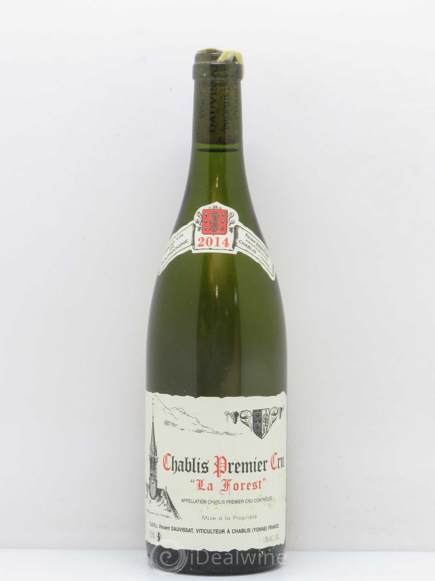 Chablis 1er Cru La Forest Vincent Dauvissat (Domaine) 2014 - Lot de 1 bouteille - 0