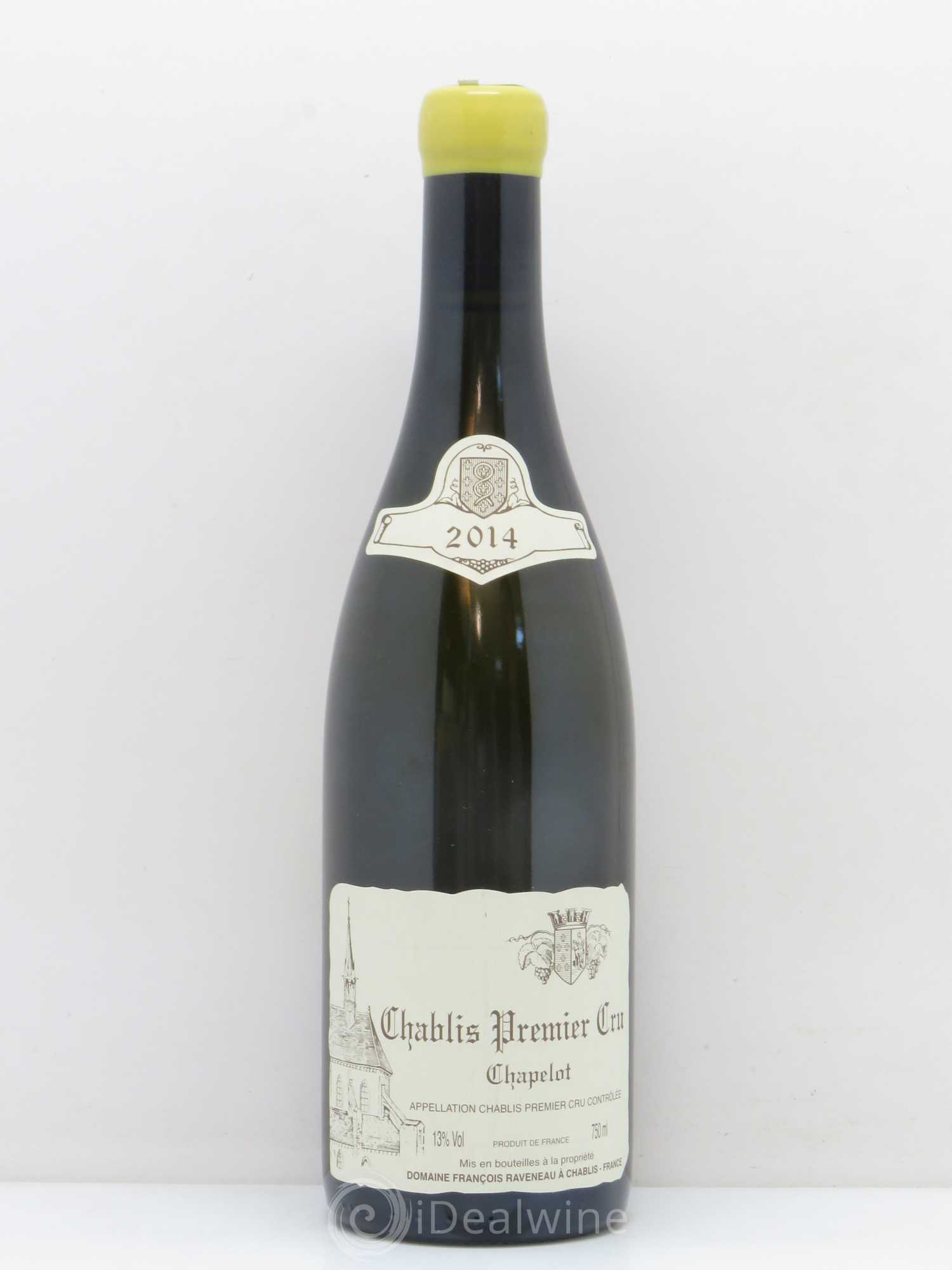 Chablis 1er Cru Chapelot Raveneau (Domaine) 2014 - Posten von 1 Flasche - 0