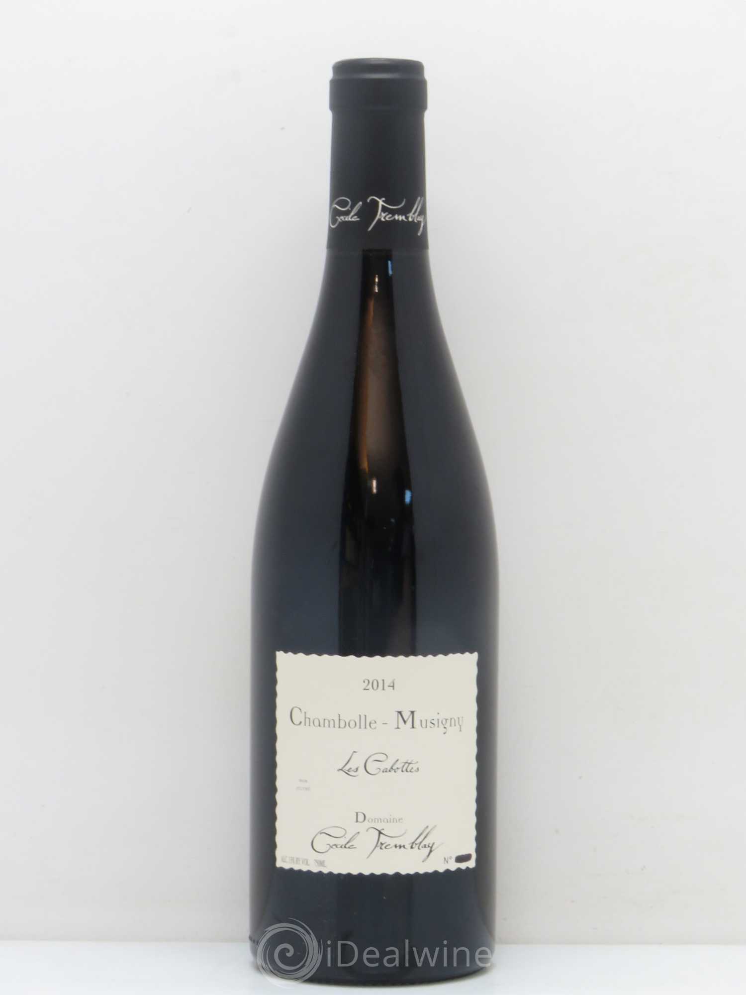 Chambolle-Musigny Les Cabottes Cécile Tremblay 2014 - Lot de 1 bouteille - 0