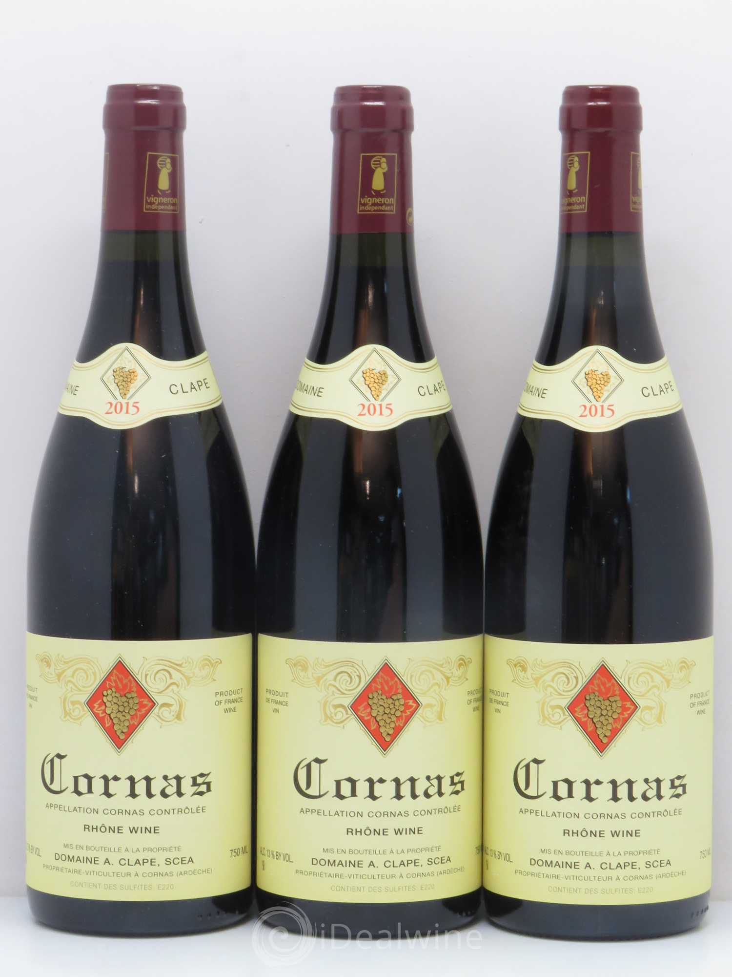 Cornas Auguste Clape 2015 - Lot de 6 bouteilles - 2