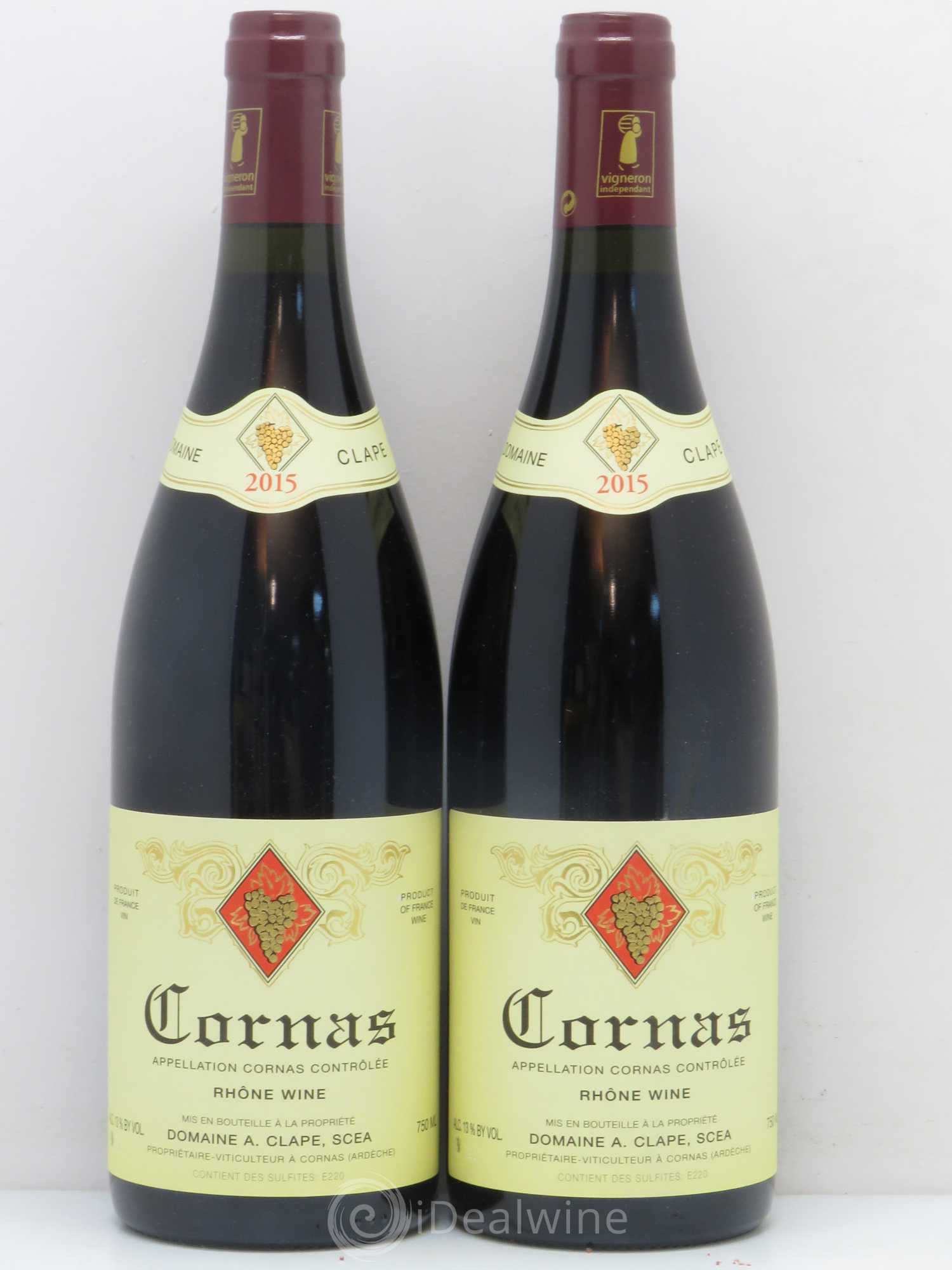 Cornas Auguste Clape 2015 - Lot de 2 bouteilles - 0