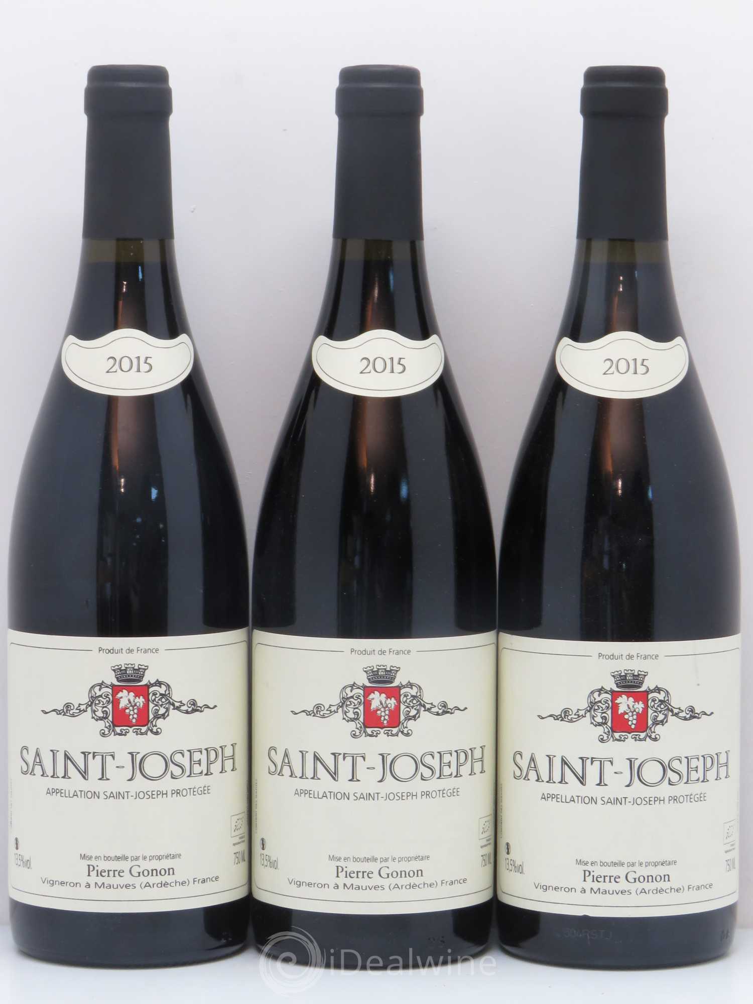 Saint-Joseph Gonon (Domaine) 2015 - Lot de 3 bouteilles - 0