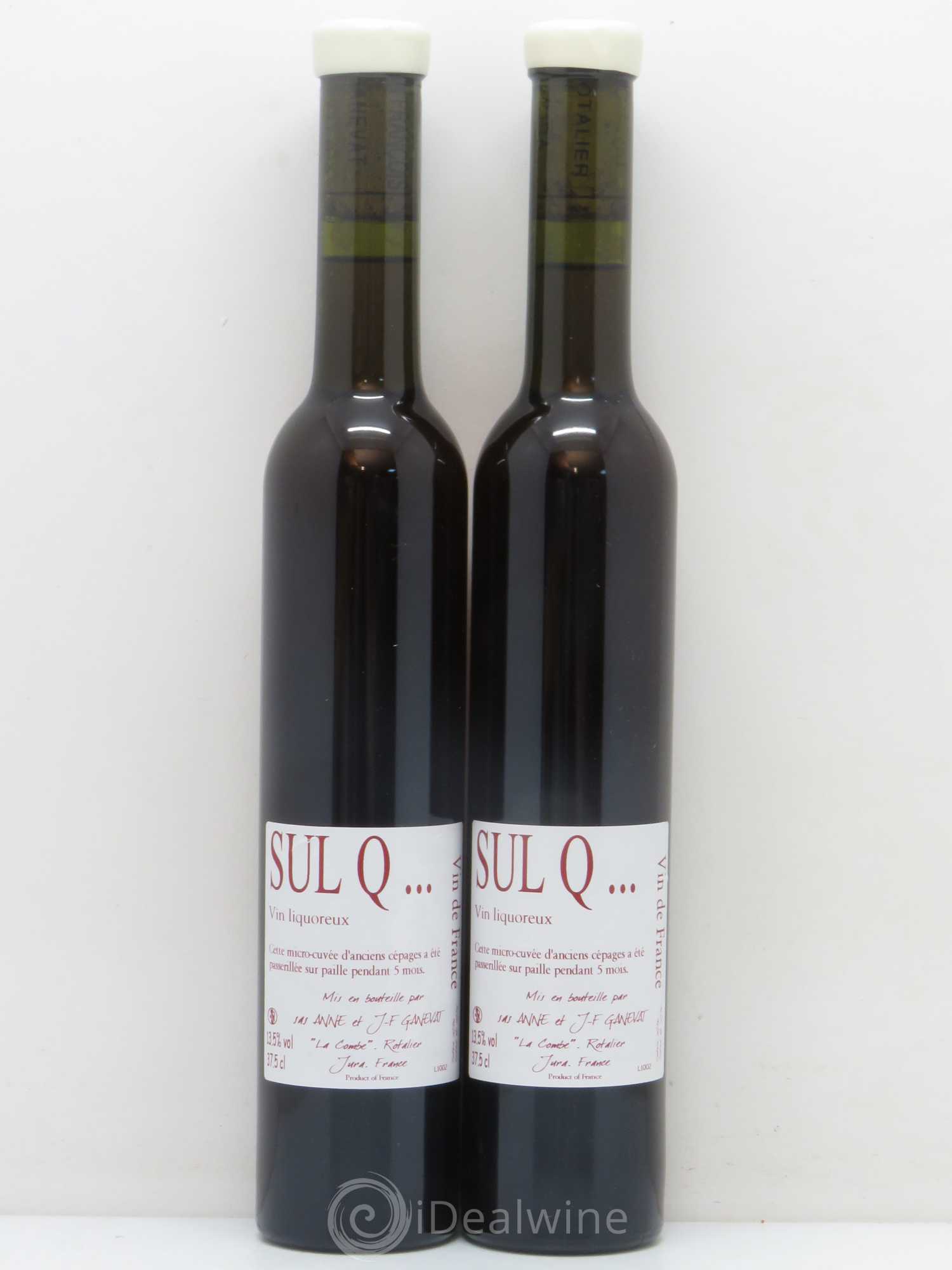 Vin de France Sul Q Anne et Jean François Ganevat - Posten von 2 Demi-Flaschen - 0