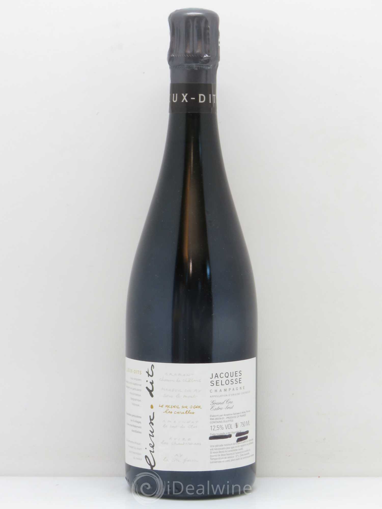 Les Carelles Blanc de Blancs Jacques Selosse - Lot de 1 bouteille - 0