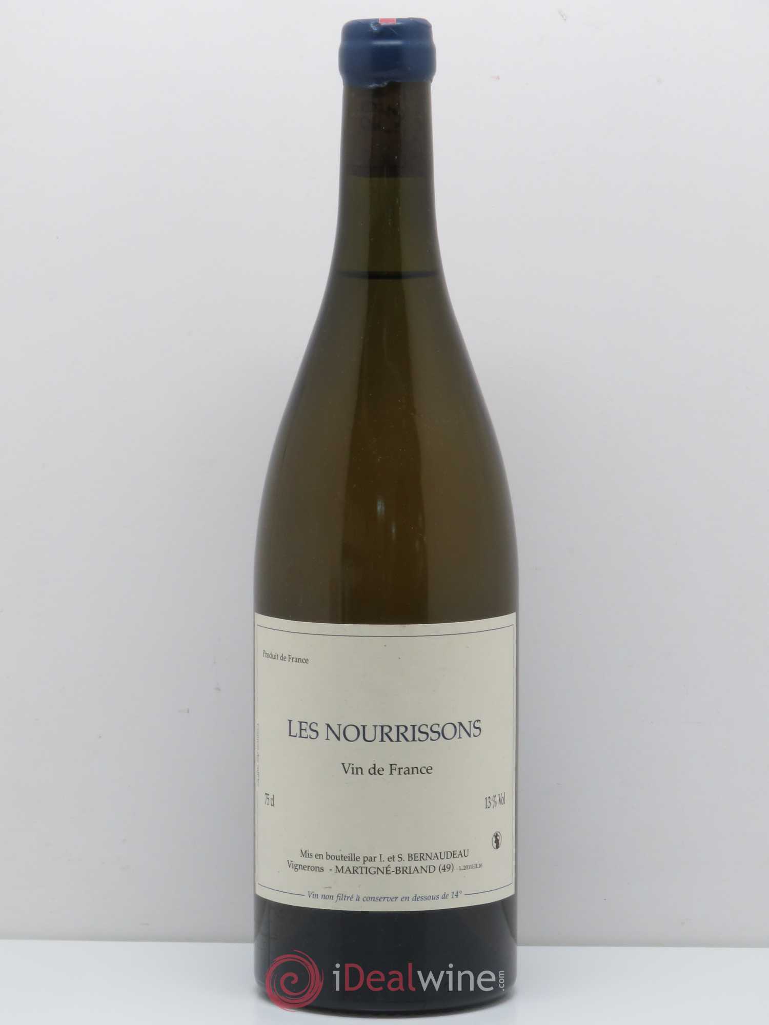 Vin de France Les Nourrissons Stéphane Bernaudeau 2011 - Lot de 1 bouteille - 0