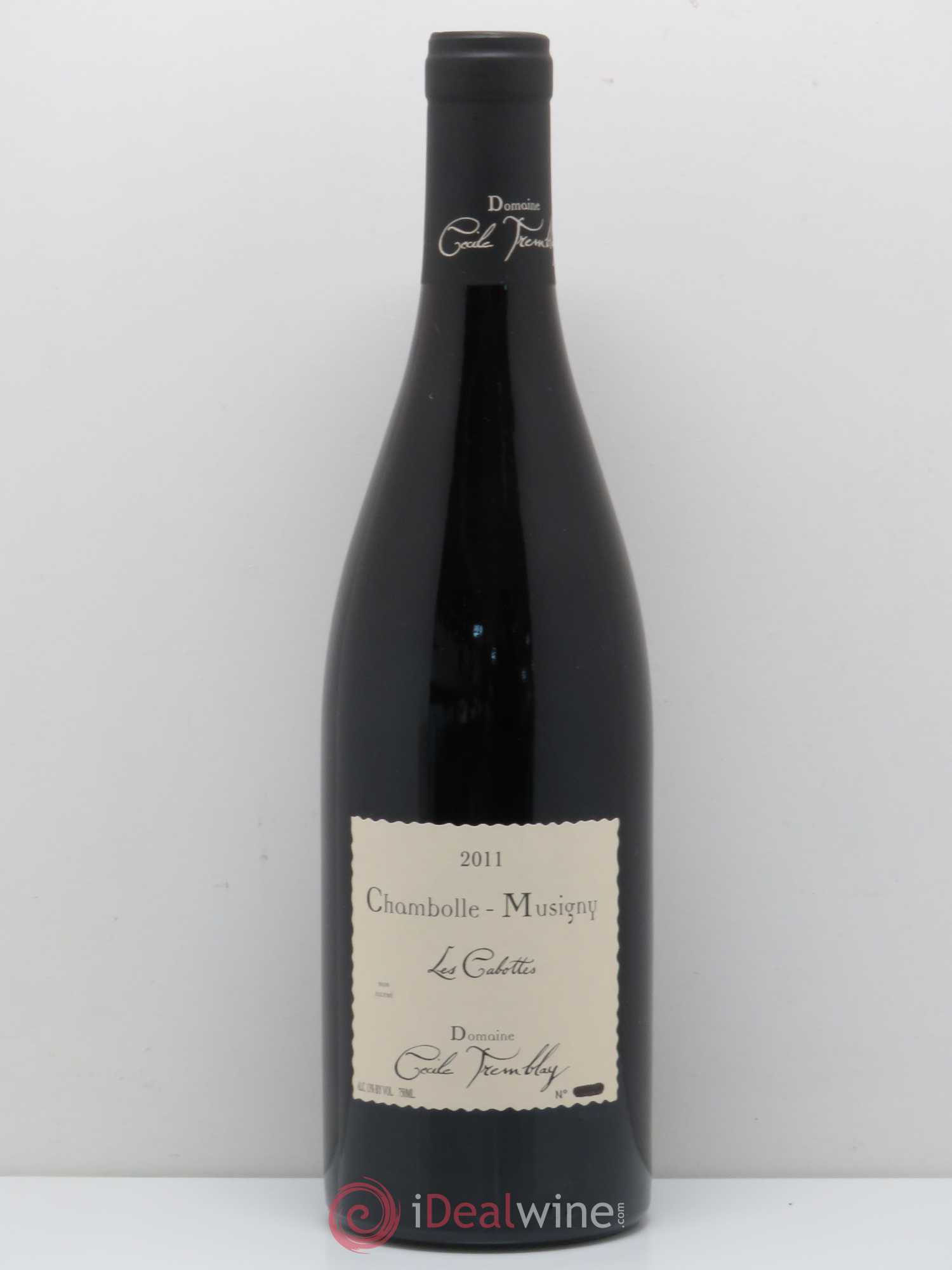 Chambolle-Musigny Les Cabottes Cécile Tremblay 2011 - Lot de 1 bouteille - 0
