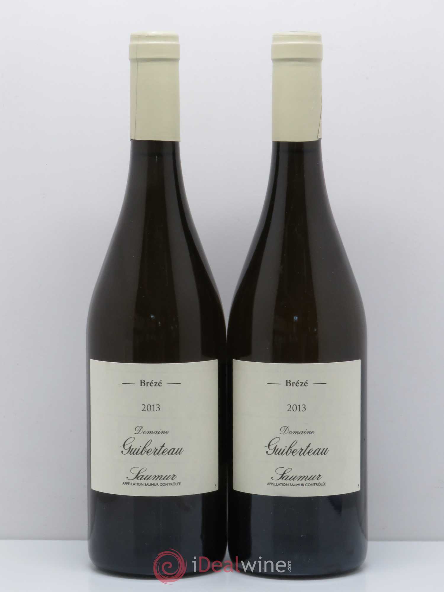 Saumur Brézé Domaine Guiberteau 2013 - Lot de 2 bouteilles - 0