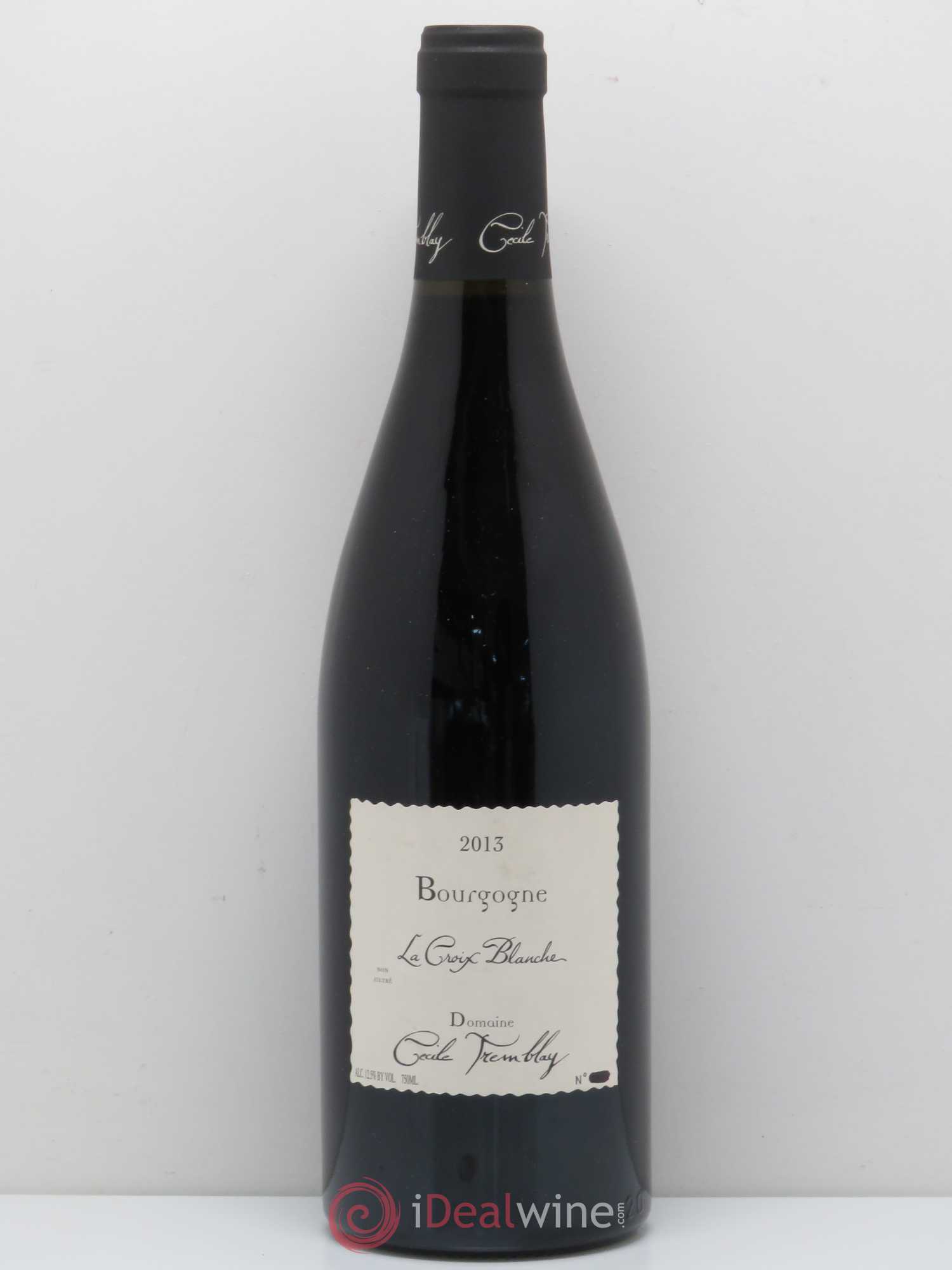 Bourgogne La Croix Blanche Cécile Tremblay 2013 - Posten von 1 Flasche - 0