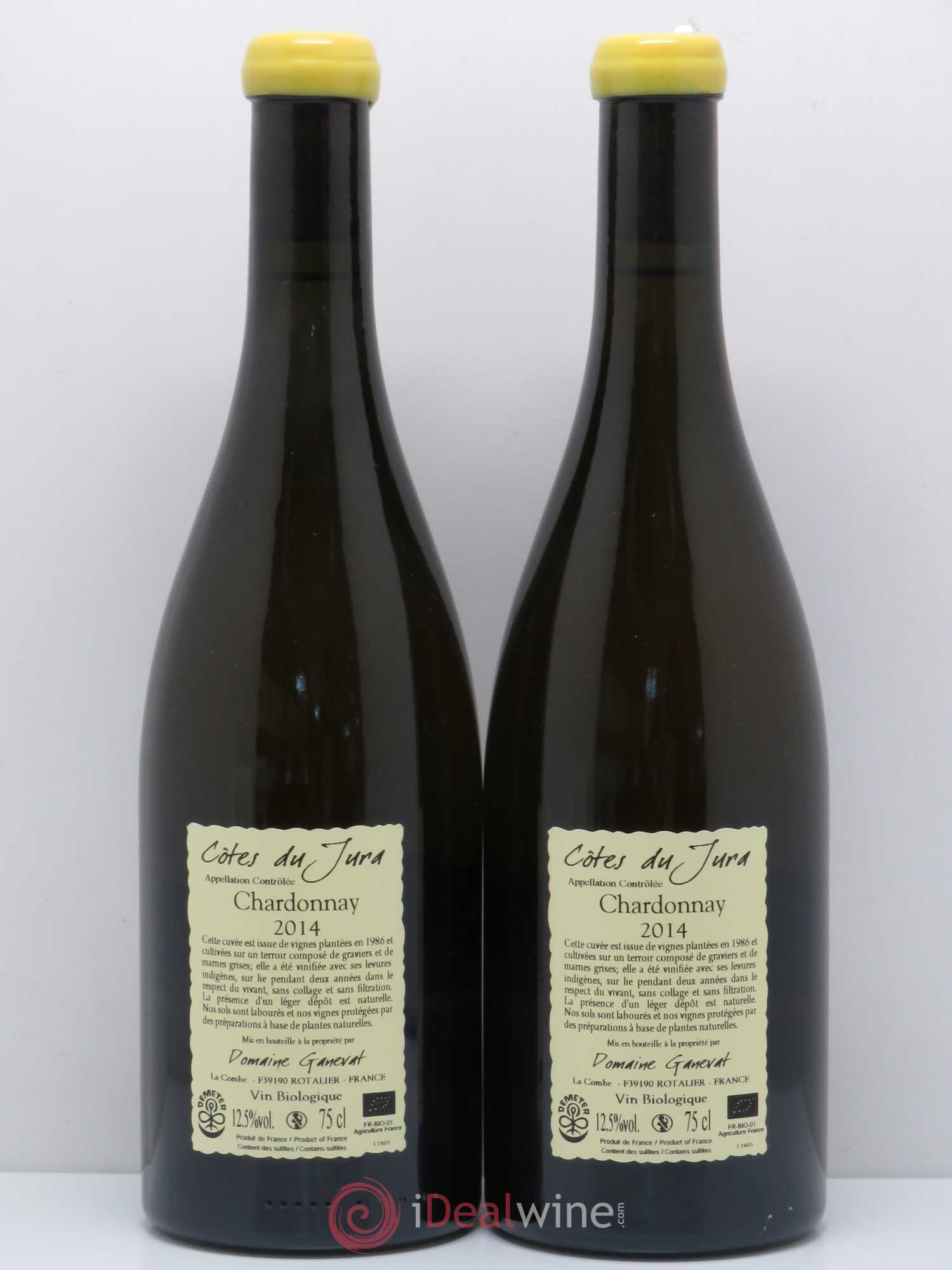 Côtes du Jura Cuvée Florine Jean-François Ganevat (Domaine) 2014 - Lot de 2 bouteilles - 1