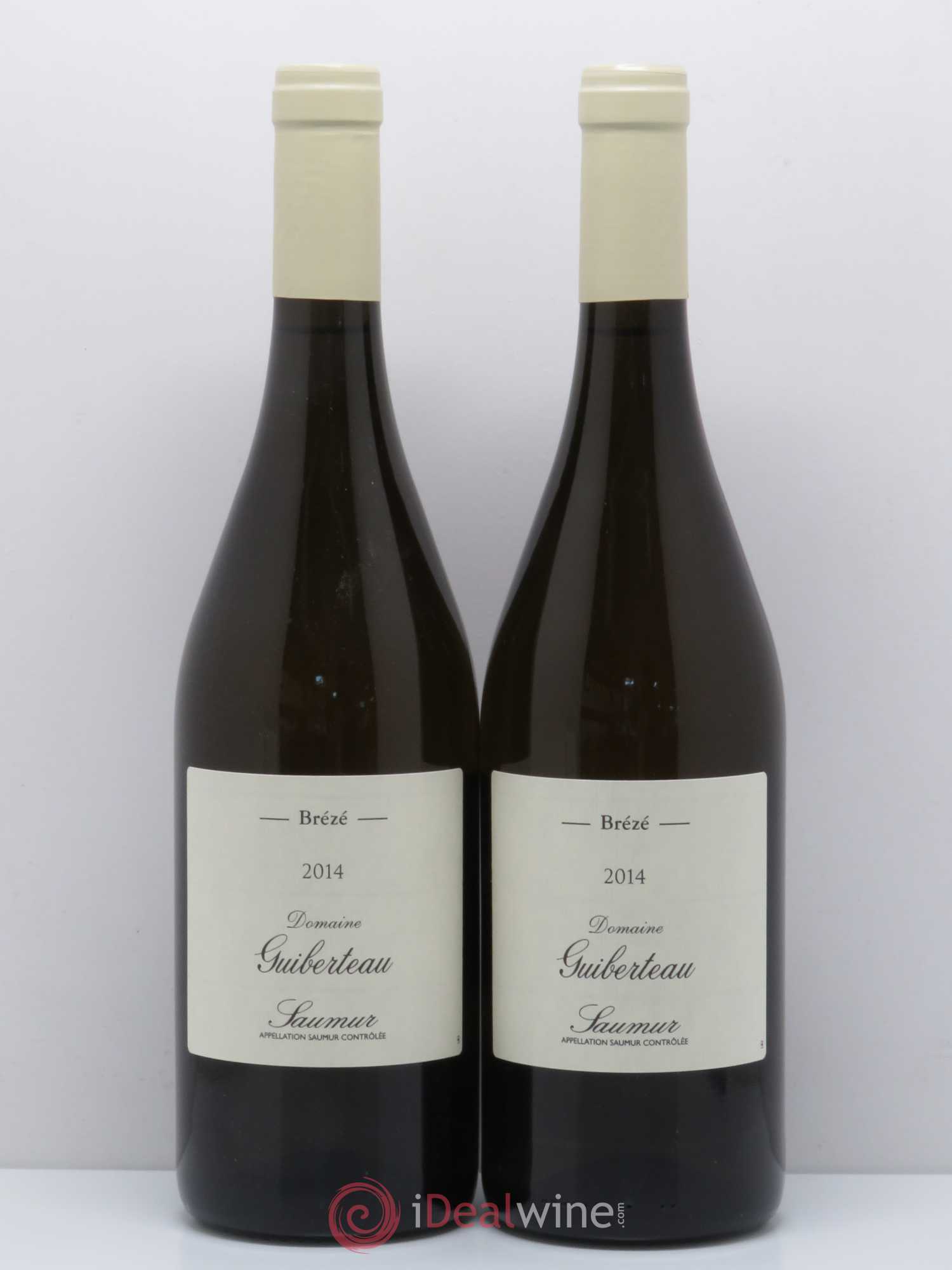 Saumur Brézé Domaine Guiberteau 2014 - Lot de 2 bouteilles - 0