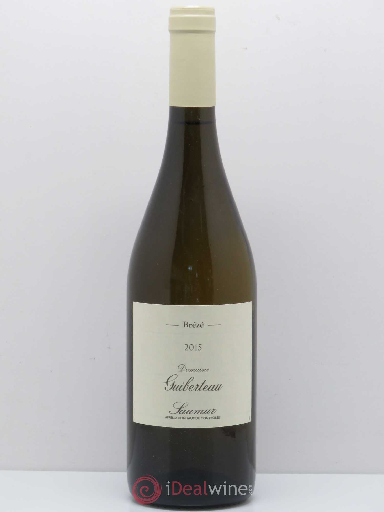 Saumur Brézé Domaine Guiberteau 2015 - Lot de 1 bouteille - 0