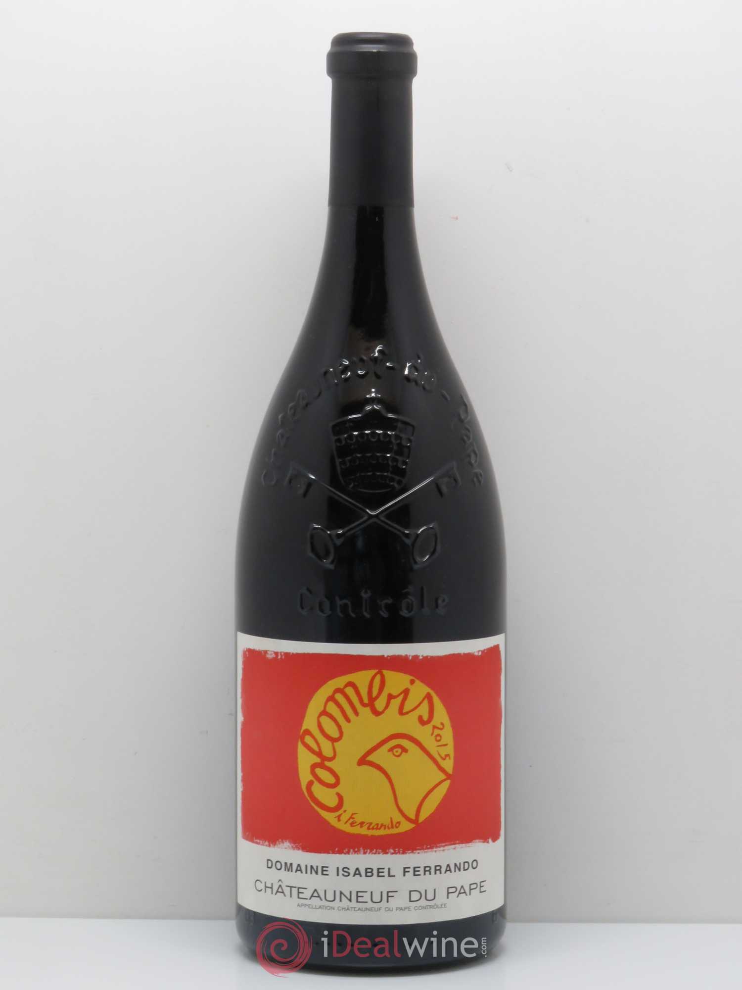 Châteauneuf-du-Pape Colombis Domaine Saint-Préfert 2015 - Lot de 1 magnum - 0