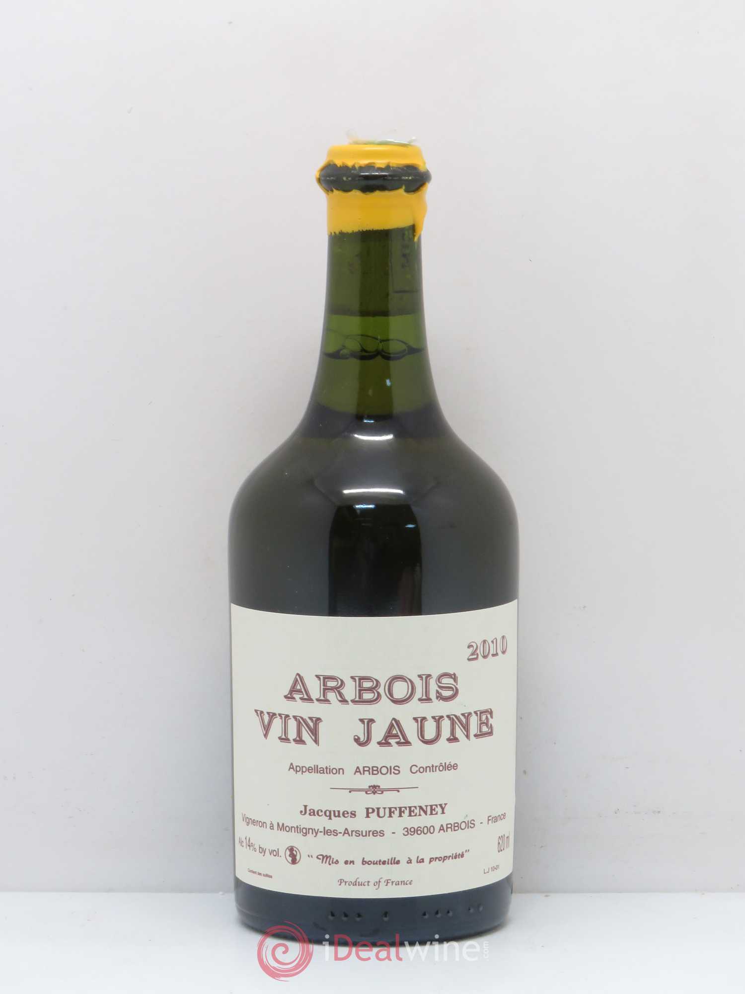 Arbois Vin Jaune Puffeney 2010 - Lot de 1 bouteille - 0