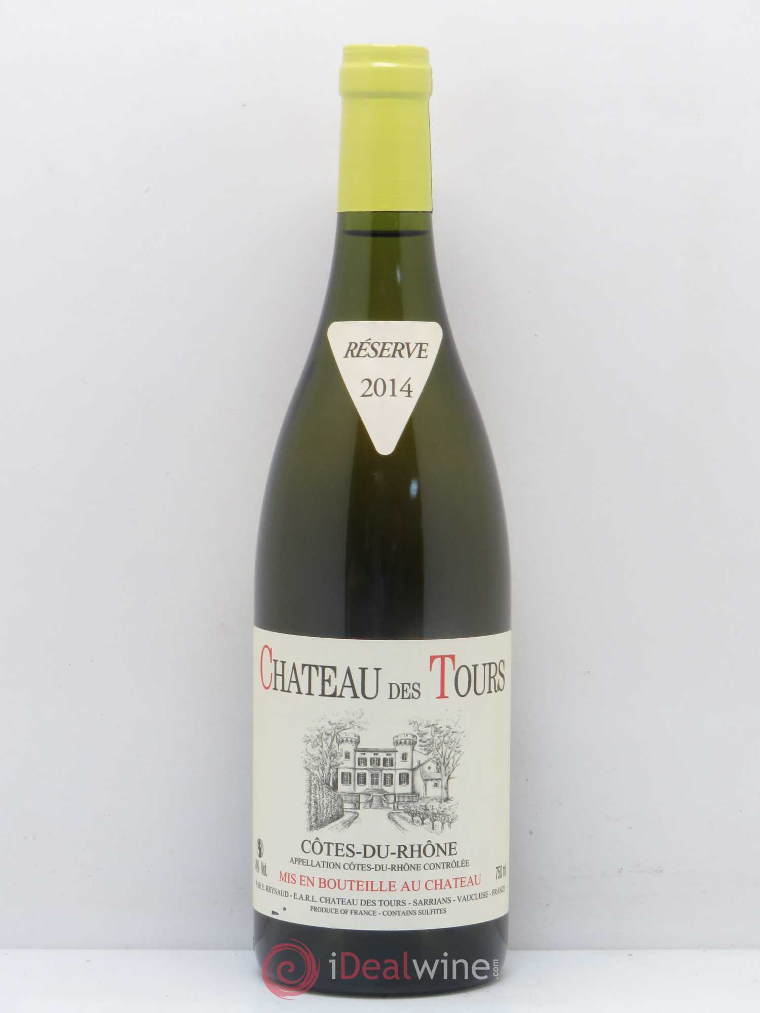 Côtes-du-Rhône Château des Tours Emmanuel Reynaud 2014 - Lot de 1 bouteille - 0