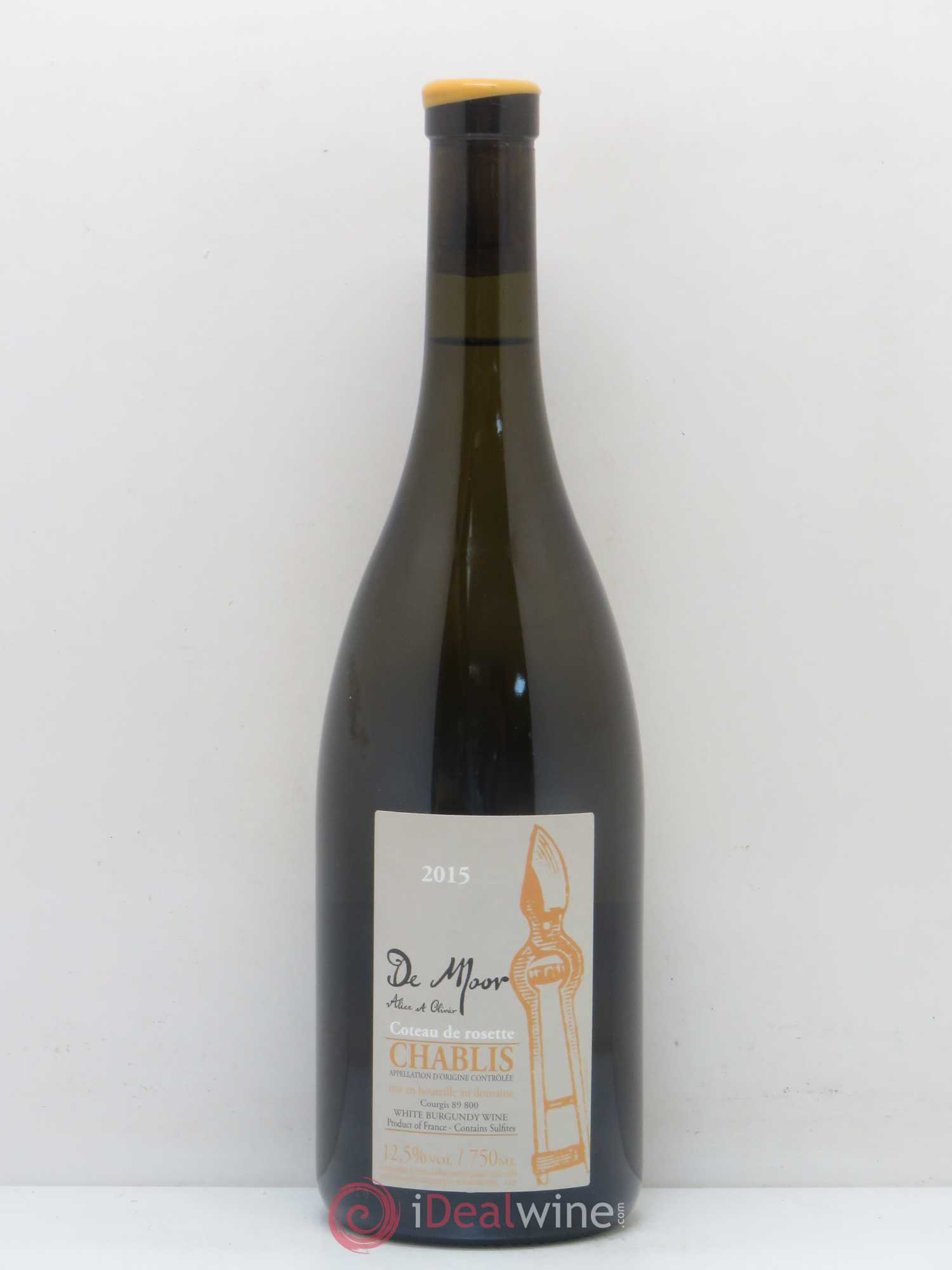 Bourgogne Chitry Alice et Olivier De Moor 2015 - Lot de 1 bouteille - 0