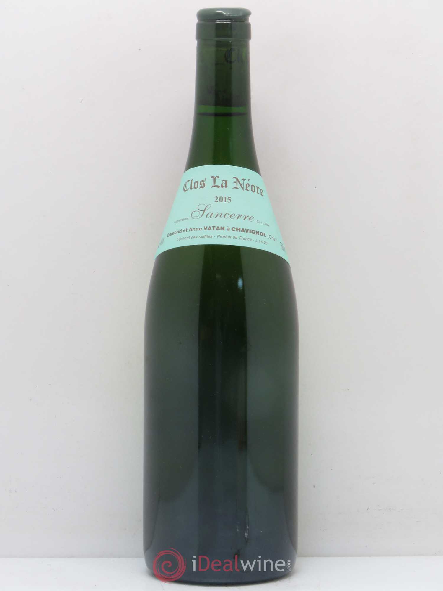 Sancerre Clos la Neore Edmond Vatan 2015 - Lot de 1 bouteille - 0