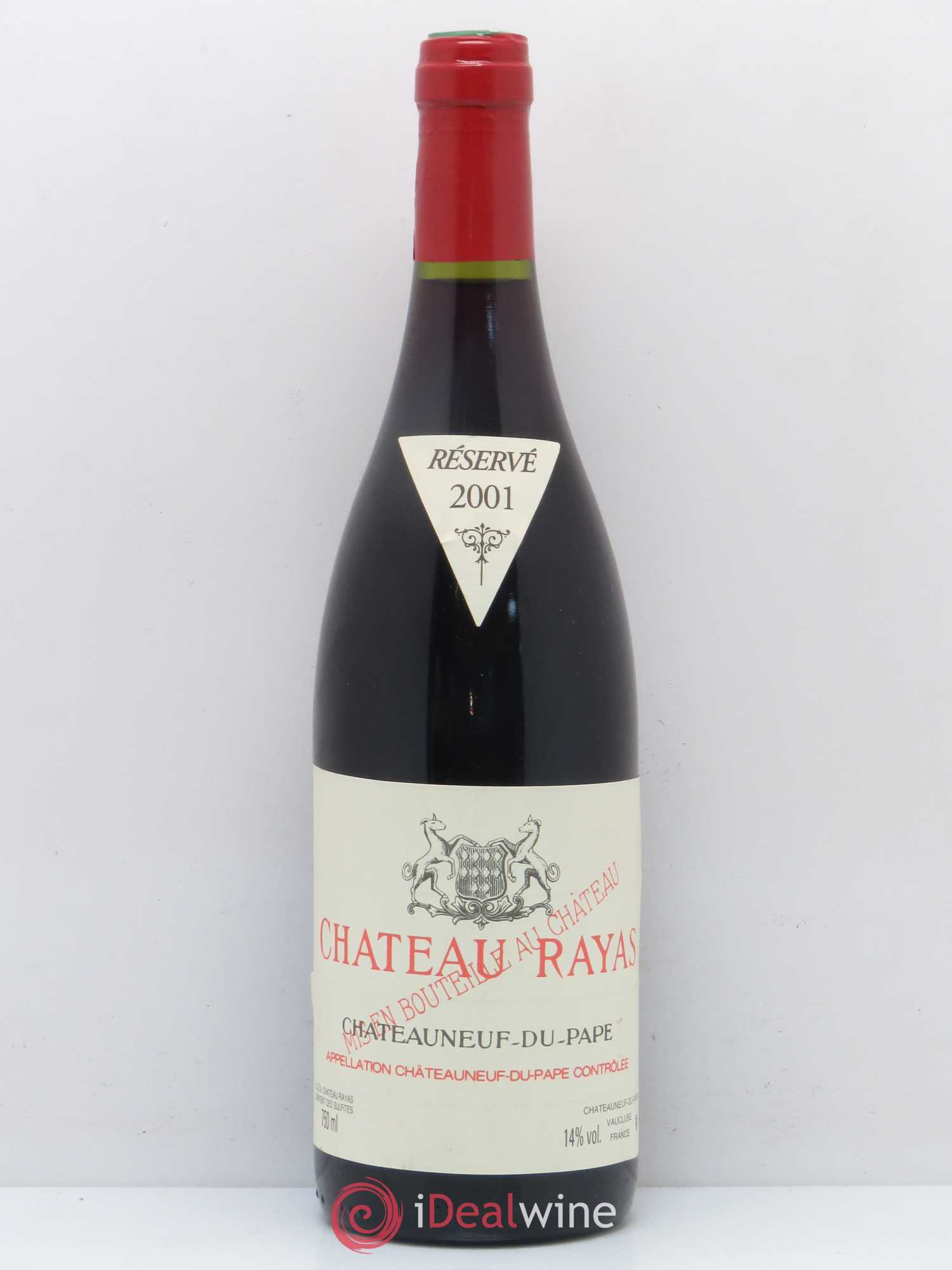 Châteauneuf-du-Pape Château Rayas Emmanuel Reynaud 2001 - Lot de 1 bouteille - 0