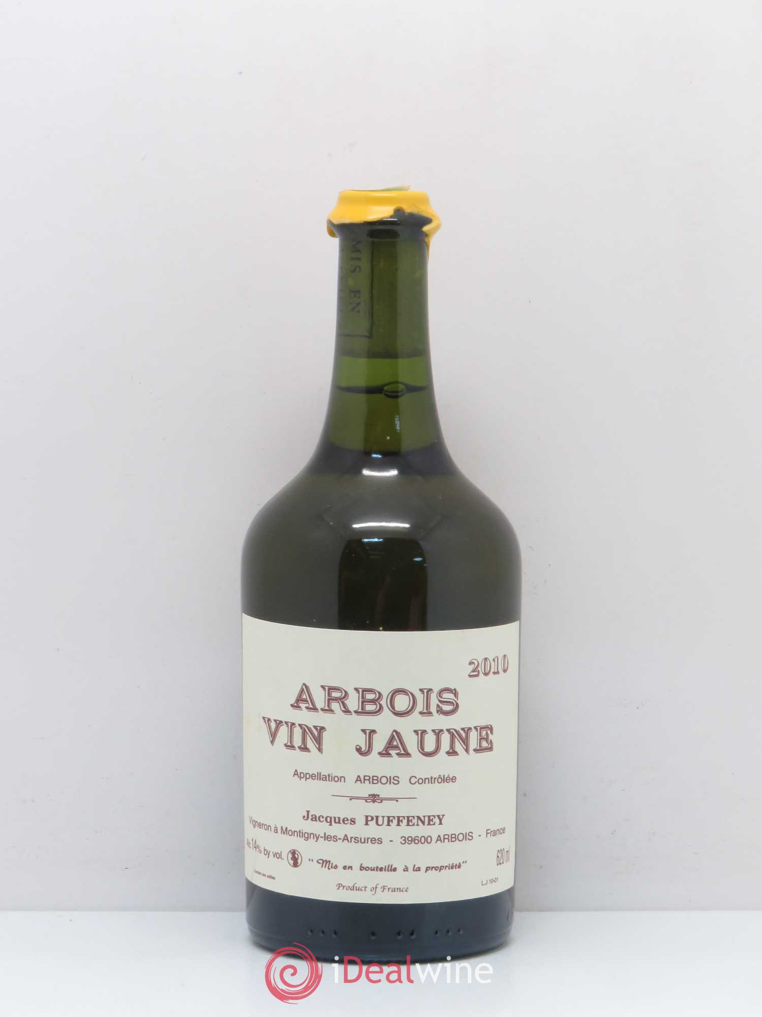 Arbois Vin Jaune Puffeney 2010 - Lot de 1 bouteille - 0