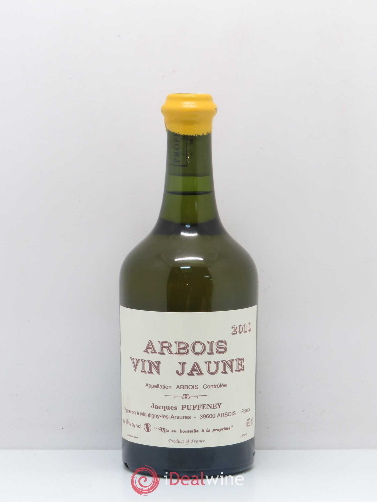 Arbois Vin Jaune Puffeney 2010 - Lot de 1 bouteille - 0