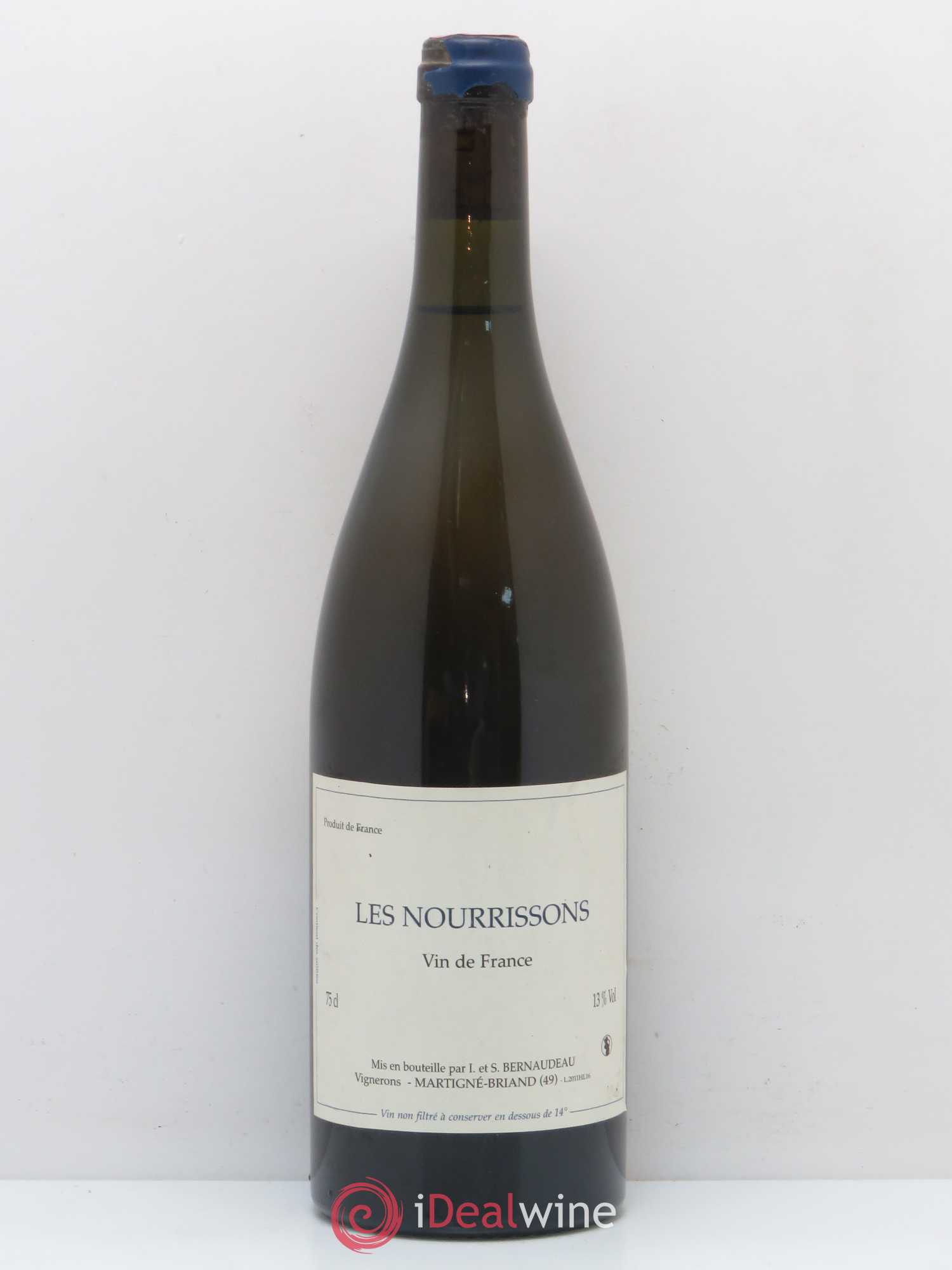 Vin de France Les Nourrissons Stéphane Bernaudeau 2011 - Lot de 1 bouteille - 0