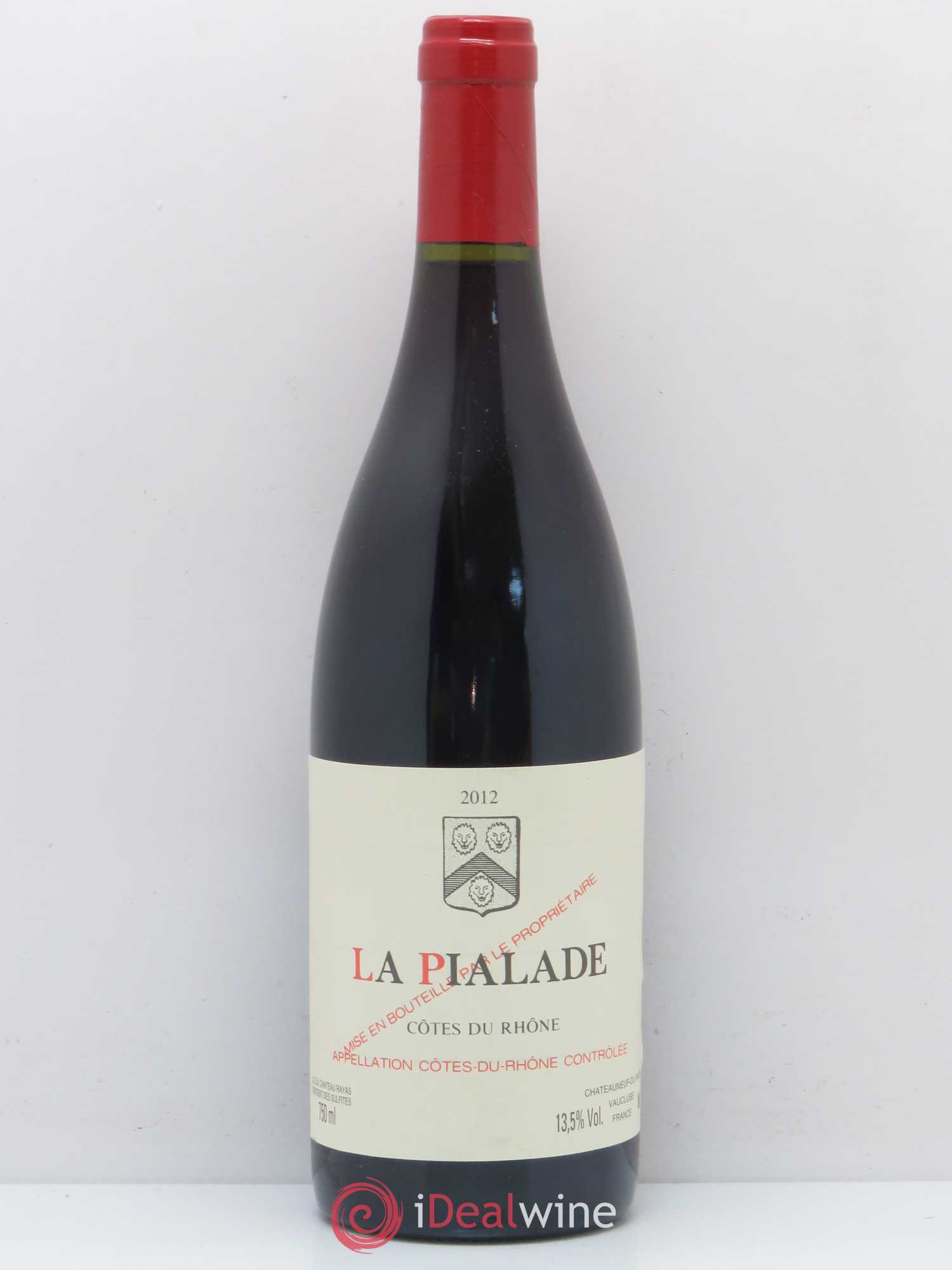 Côtes-du-Rhône La Pialade Emmanuel Reynaud 2012 - Lot de 1 bouteille - 0