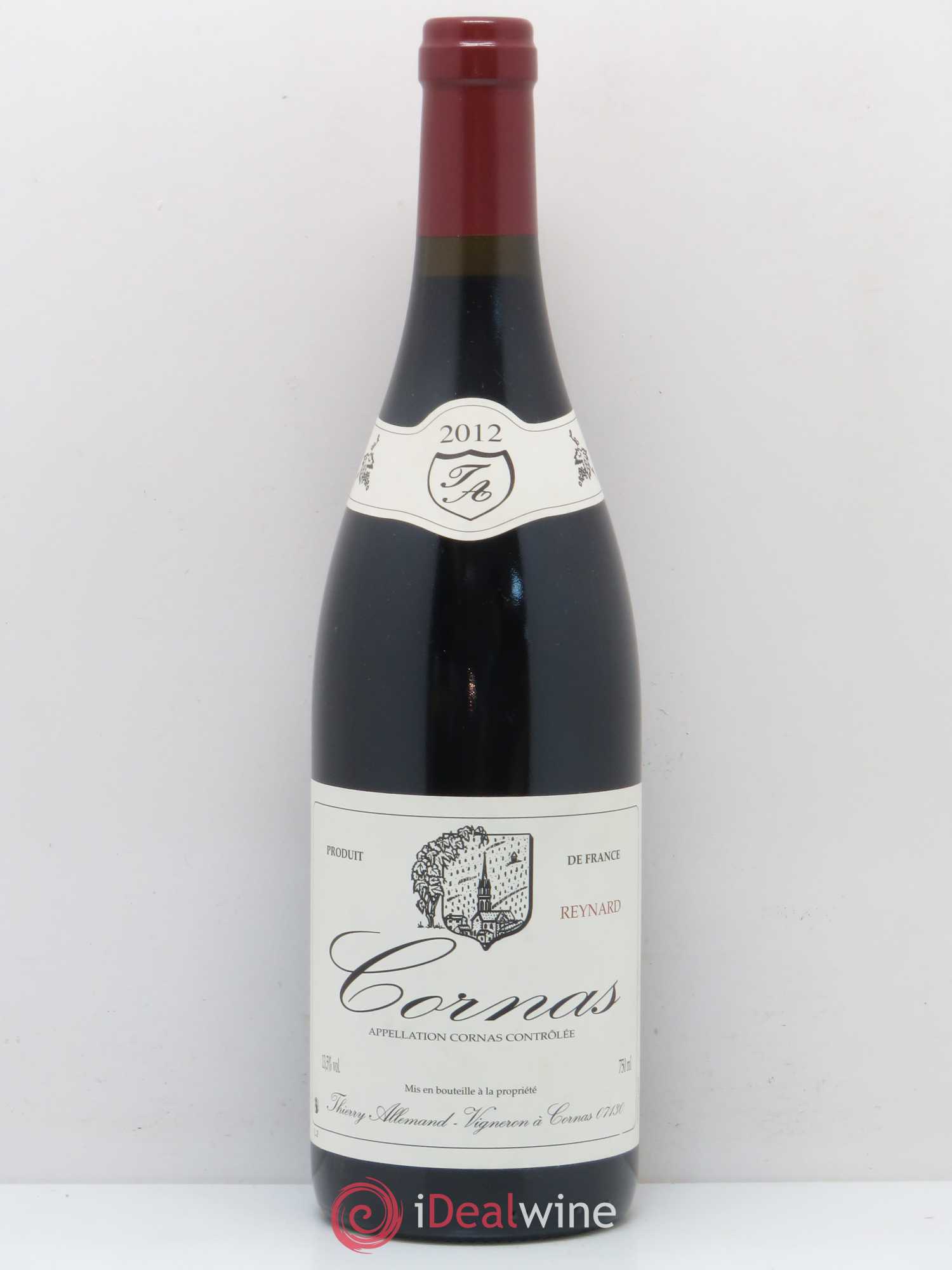 Cornas Reynard Thierry Allemand 2012 - Lot de 1 bouteille - 0