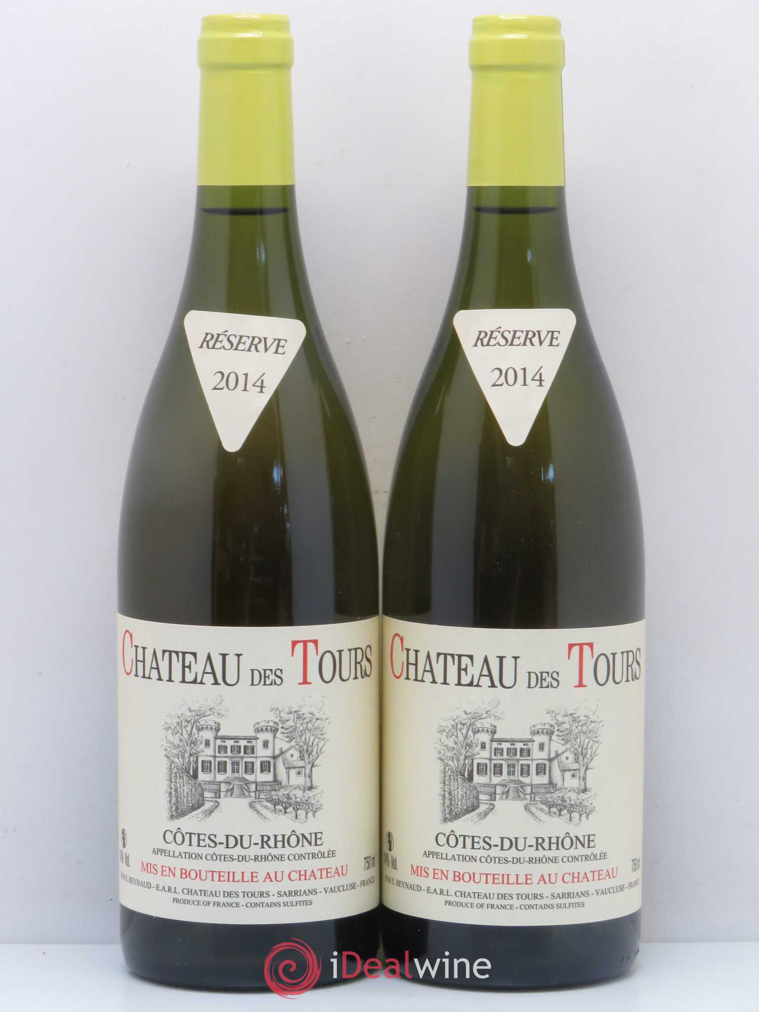 Côtes-du-Rhône Château des Tours Emmanuel Reynaud 2014 - Lot de 2 bouteilles - 0