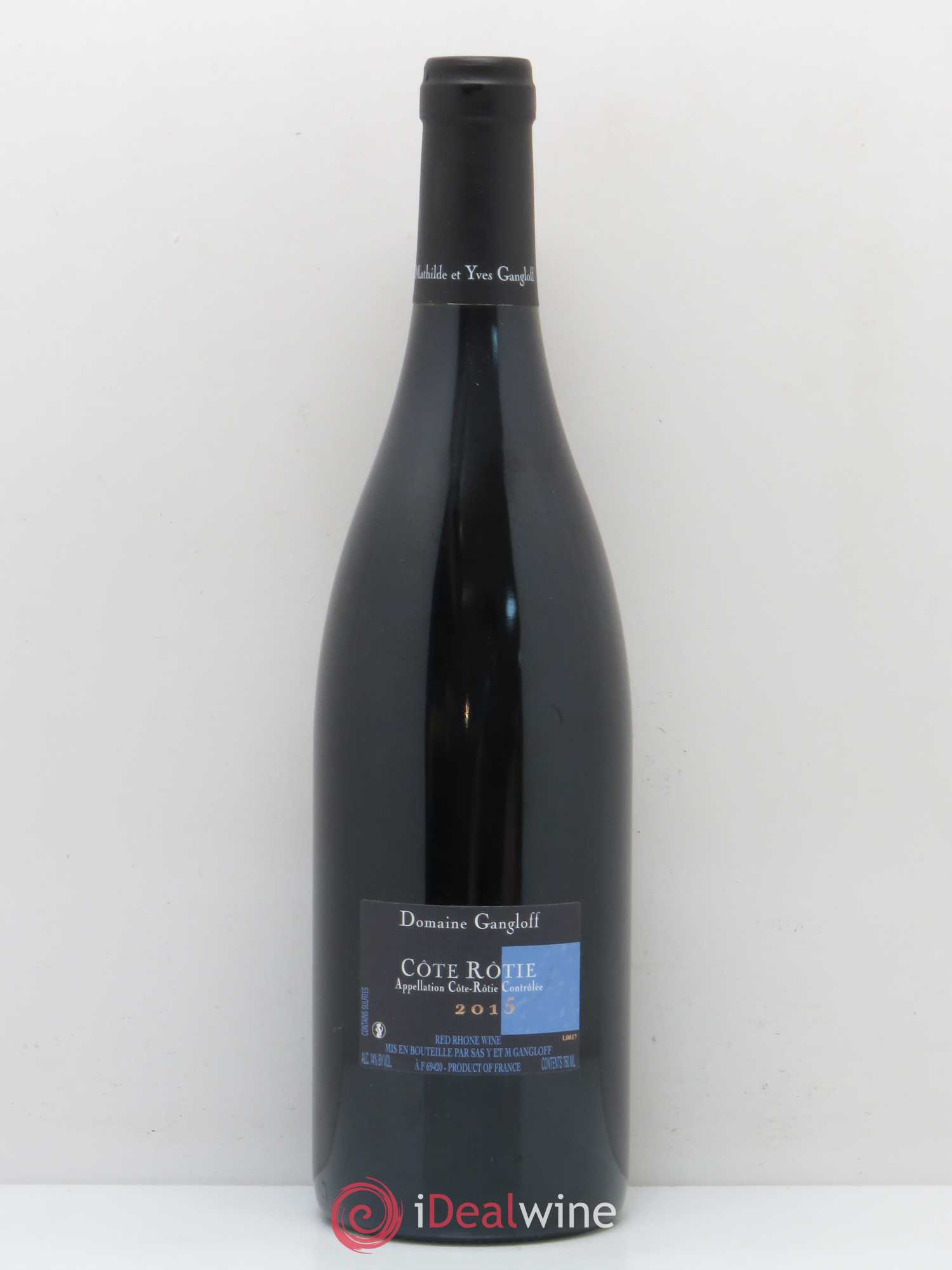 Côte-Rôtie La Barbarine Gangloff (Domaine) 2015 - Lot de 1 bouteille - 1
