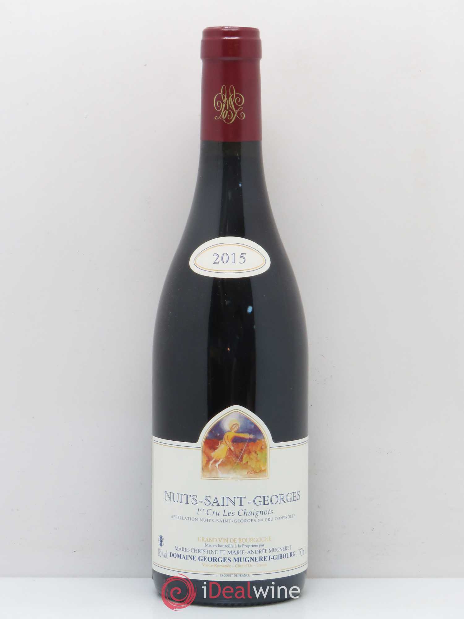 Nuits-Saint-Georges 1er Cru Les Chaignots Mugneret-Gibourg (Domaine) 2015 - Lot de 1 bouteille - 0