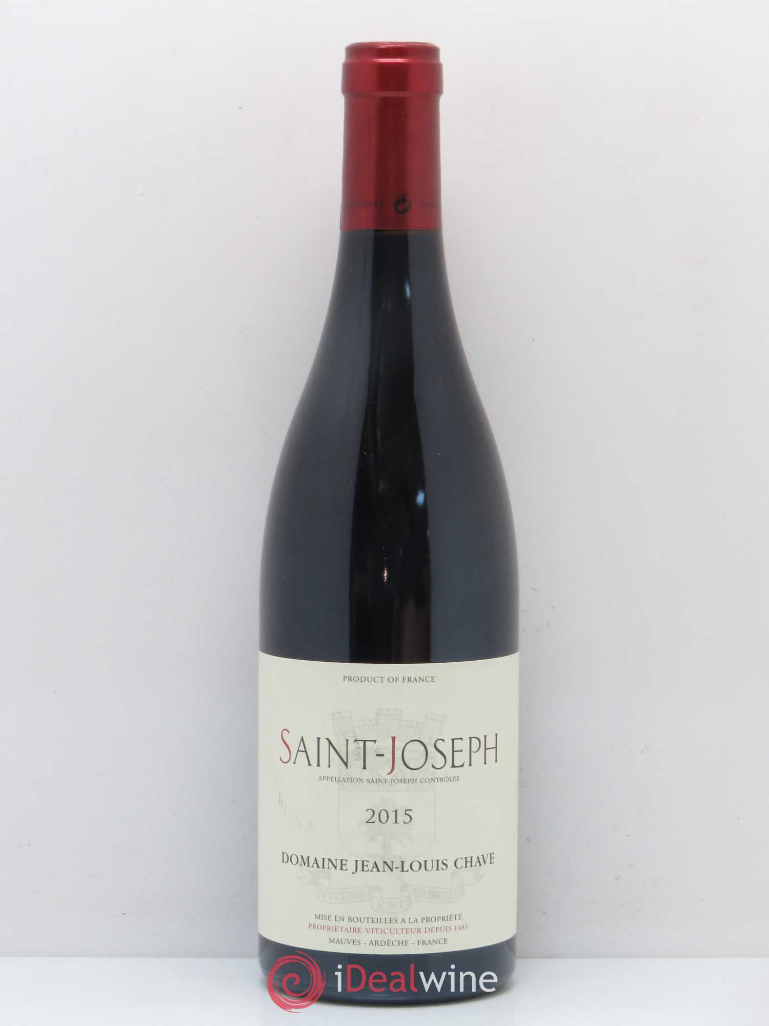 Saint-Joseph Jean-Louis Chave 2015 - Lot de 1 bouteille - 0