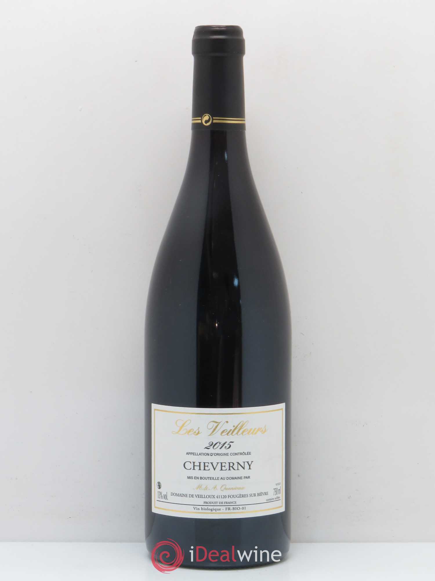 Divers Cheverny les Veilleurs Quenioux (sans prix de réserve) 2016 - Posten von 1 Flasche - 0