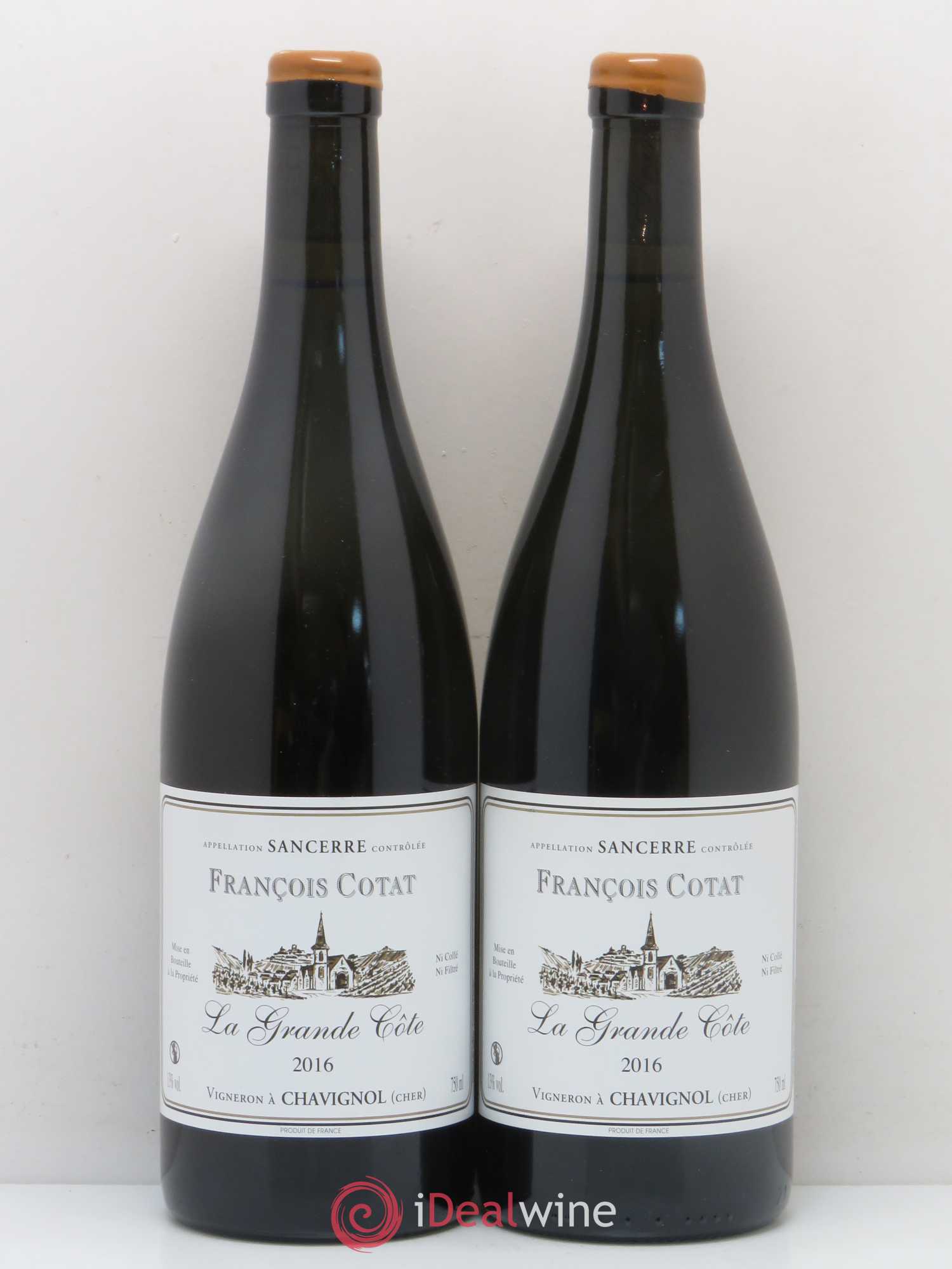 Sancerre La Grande Côte François Cotat 2016 - Lot de 2 bouteilles - 0