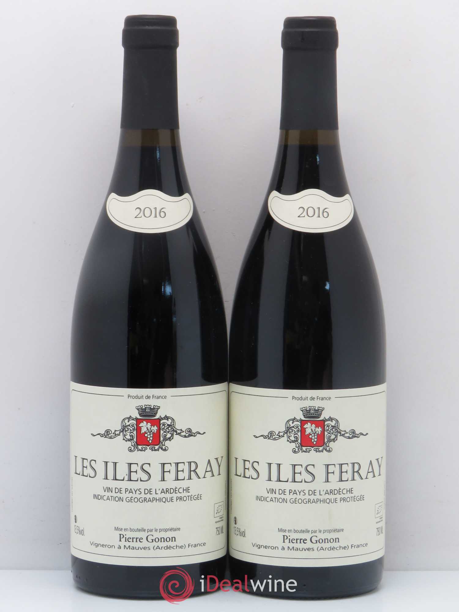 Divers Les Iles Feray Gonon 2016 - Posten von 2 Flaschen - 0
