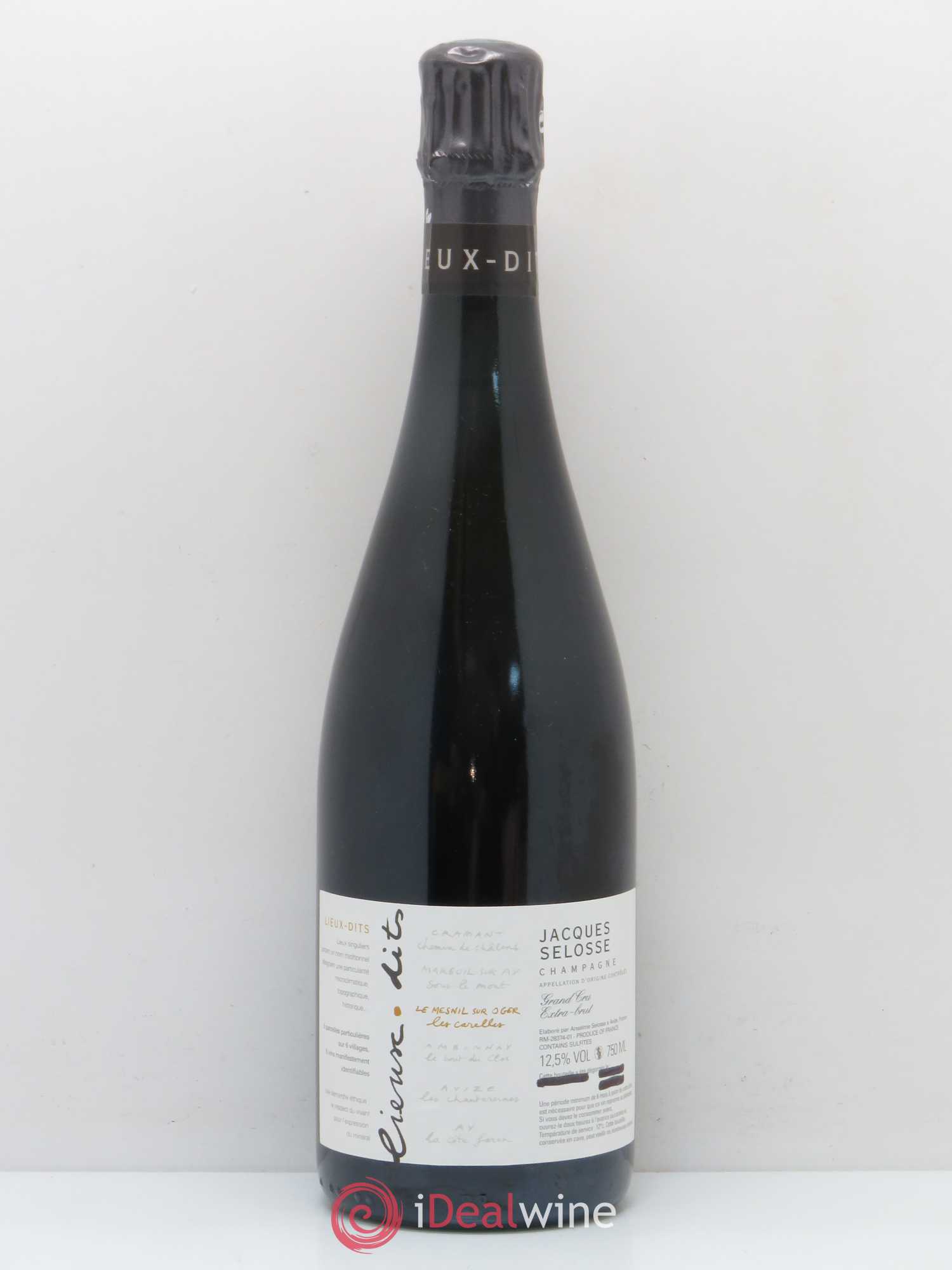 Les Carelles Blanc de Blancs Jacques Selosse - Lot de 1 bouteille - 0