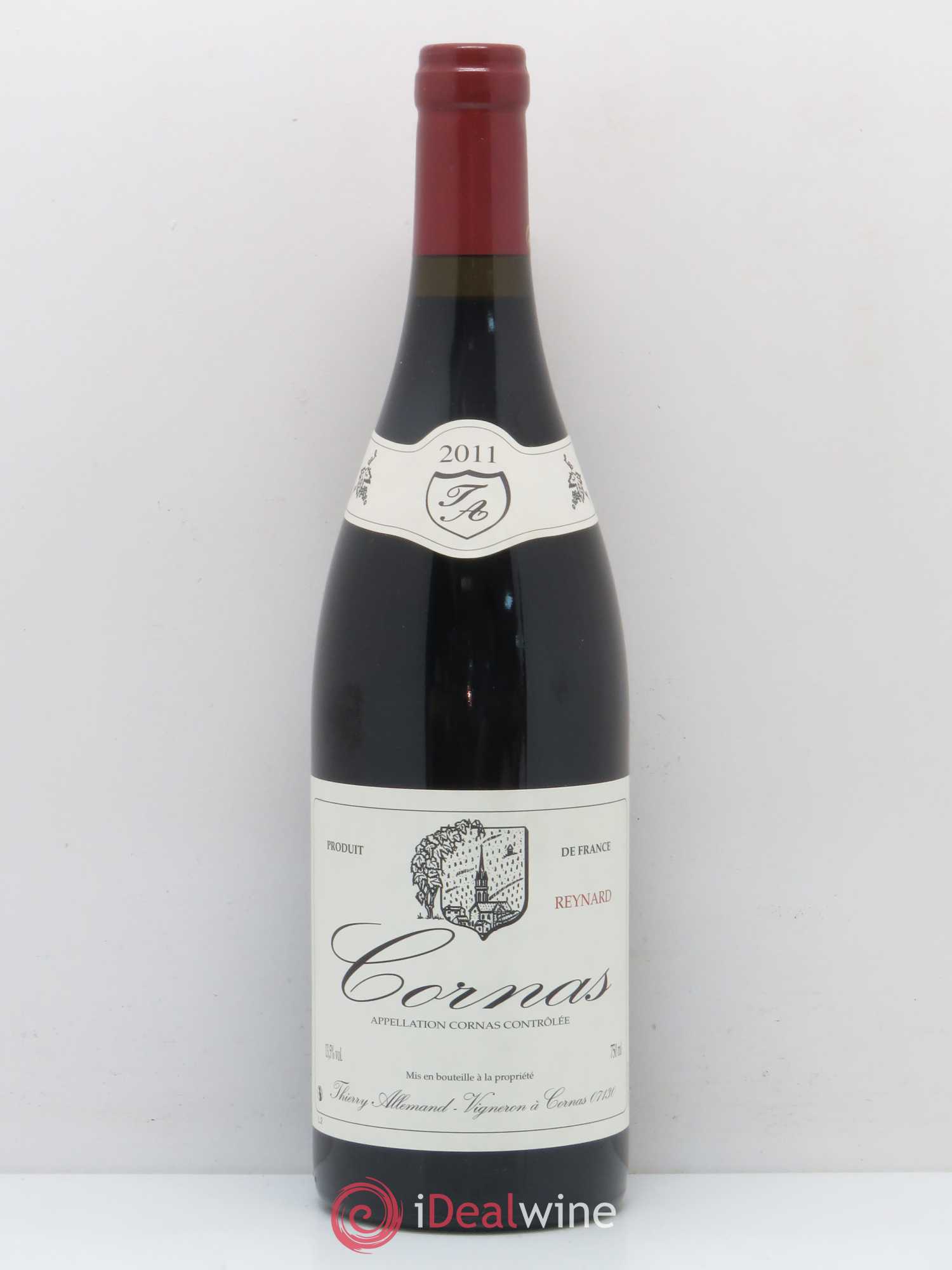 Cornas Reynard Thierry Allemand 2011 - Lot de 1 bouteille - 0