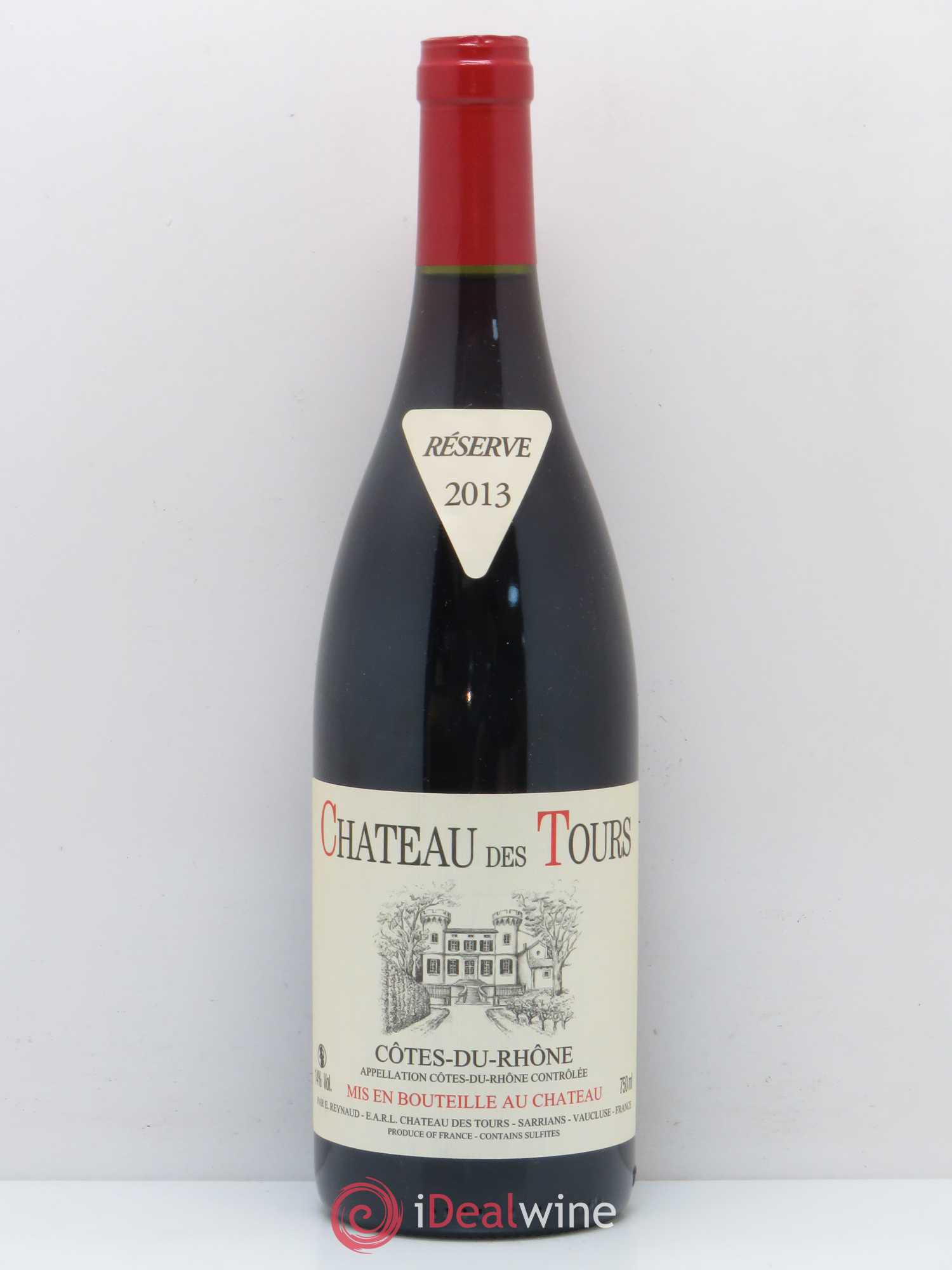 Côtes-du-Rhône Château des Tours Emmanuel Reynaud 2013 - Lot de 1 bouteille - 0