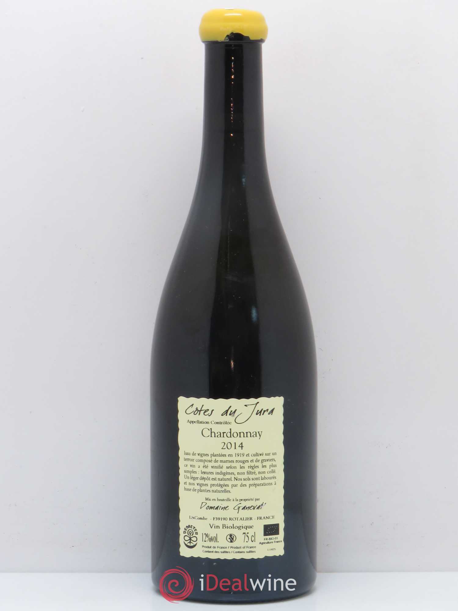 Côtes du Jura Les Grands Teppes Vieilles Vignes Jean-François Ganevat (Domaine) 2014 - Lot de 1 bouteille - 1