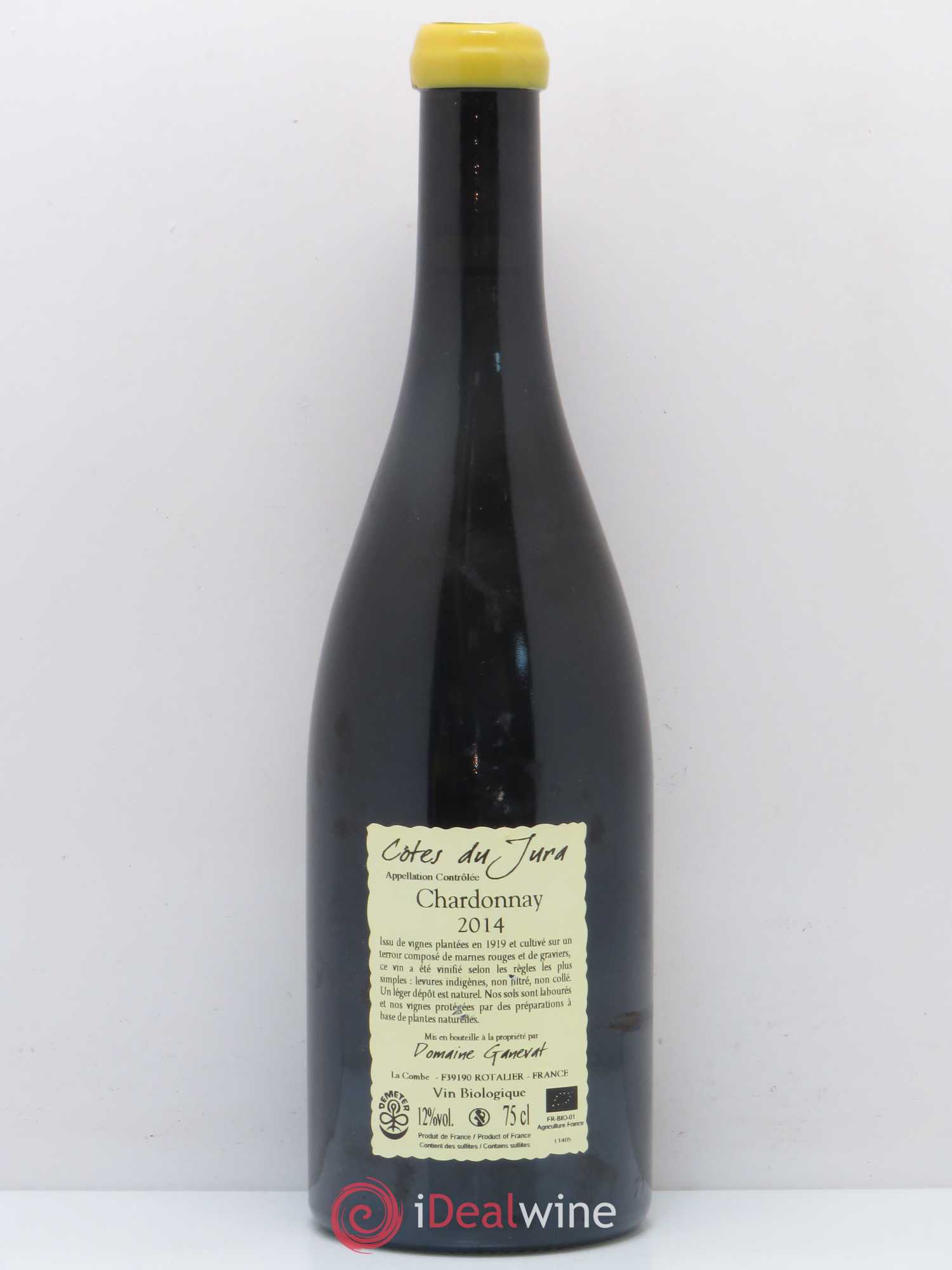 Côtes du Jura Les Grands Teppes Vieilles Vignes Jean-François Ganevat (Domaine) 2014 - Lot de 1 bouteille - 1