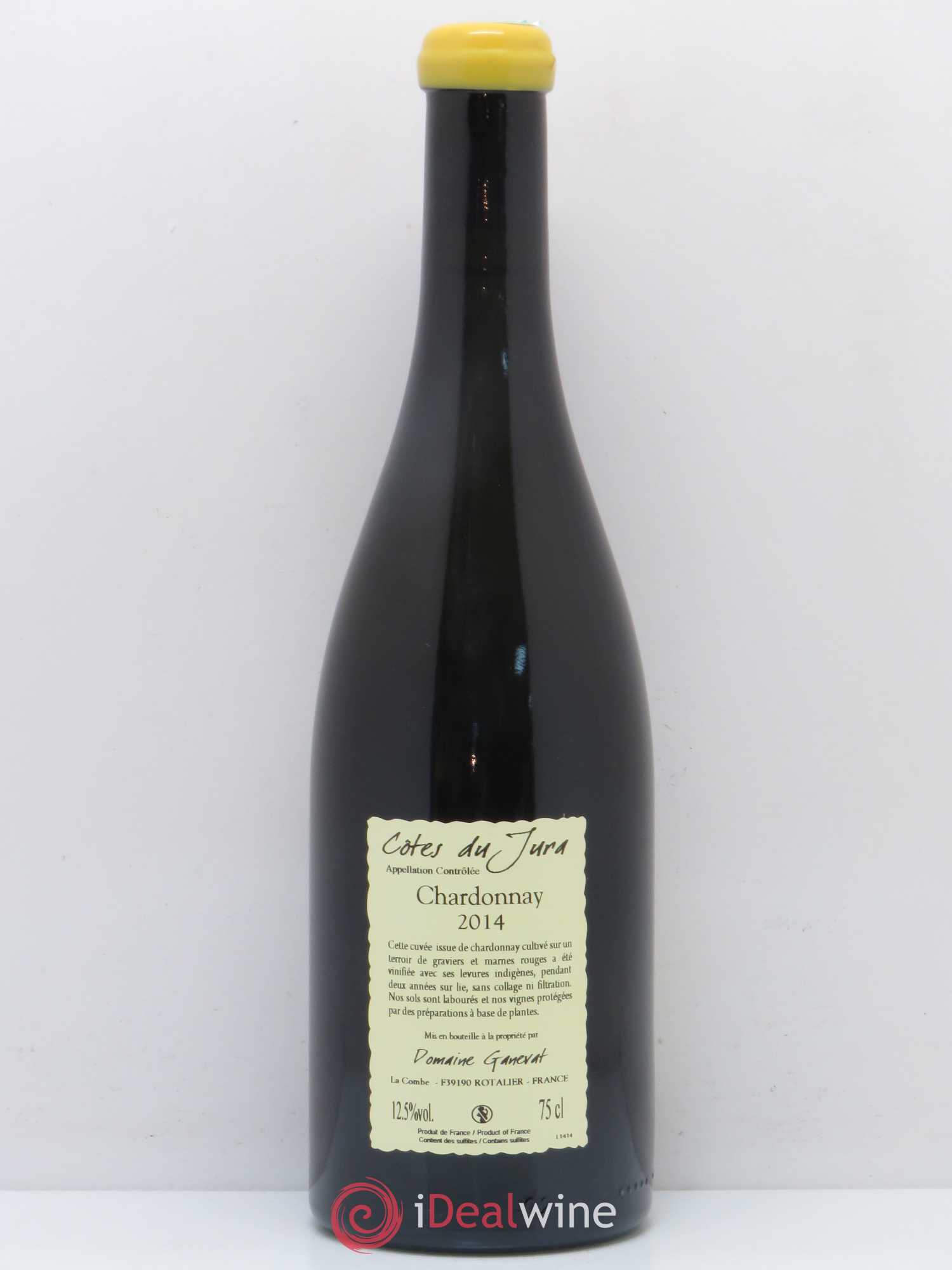 Côtes du Jura Les Gryphées vielles vignes Ganevat 2014 - Posten von 1 Flasche - 1