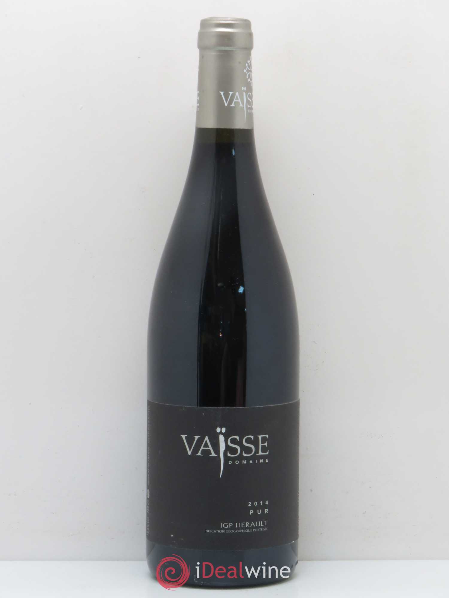Pays d'Hérault Vaisse Pur 2014 - Lot de 1 bouteille - 0