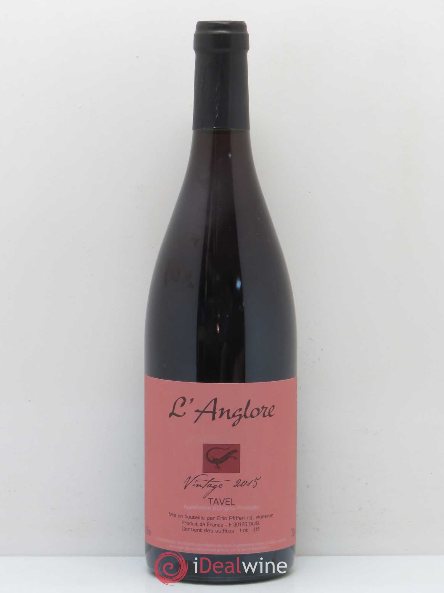 Tavel Vintage Anglore 2015 - Posten von 1 Flasche - 0