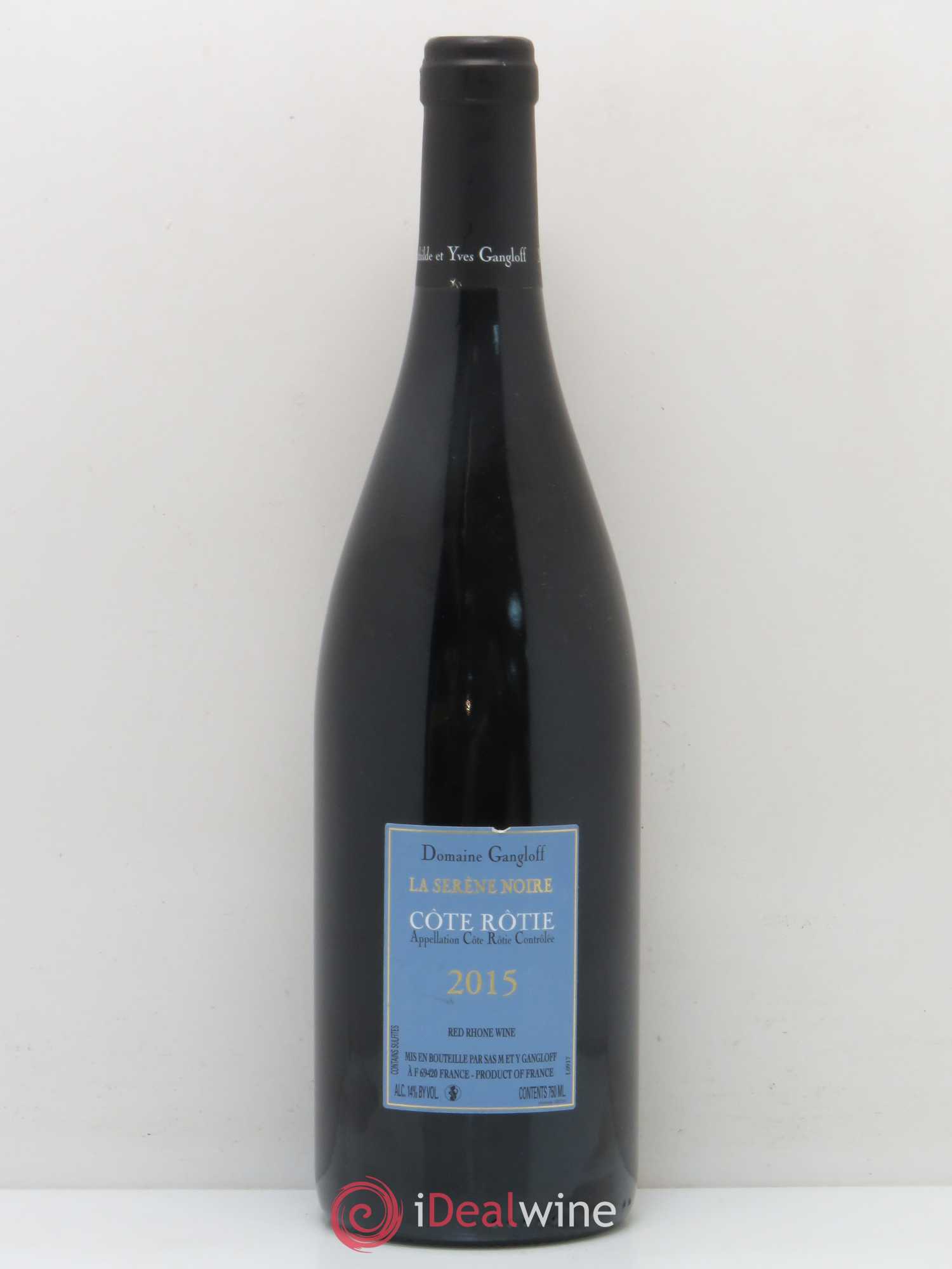 Côte-Rôtie La Sereine Noire Gangloff (Domaine) 2015 - Lot de 1 bouteille - 1
