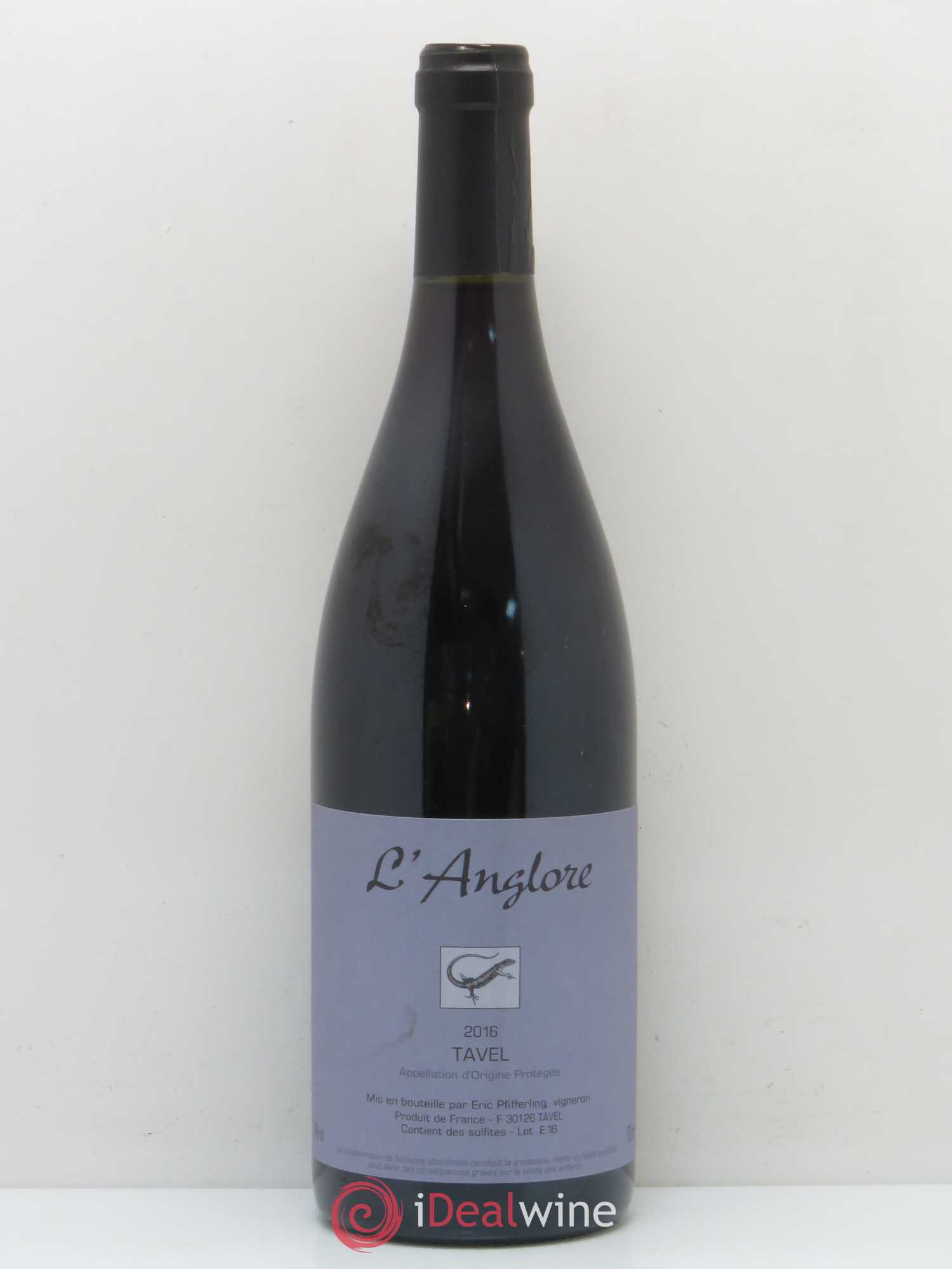 Tavel Anglore 2016 - Lot de 1 bouteille - 0