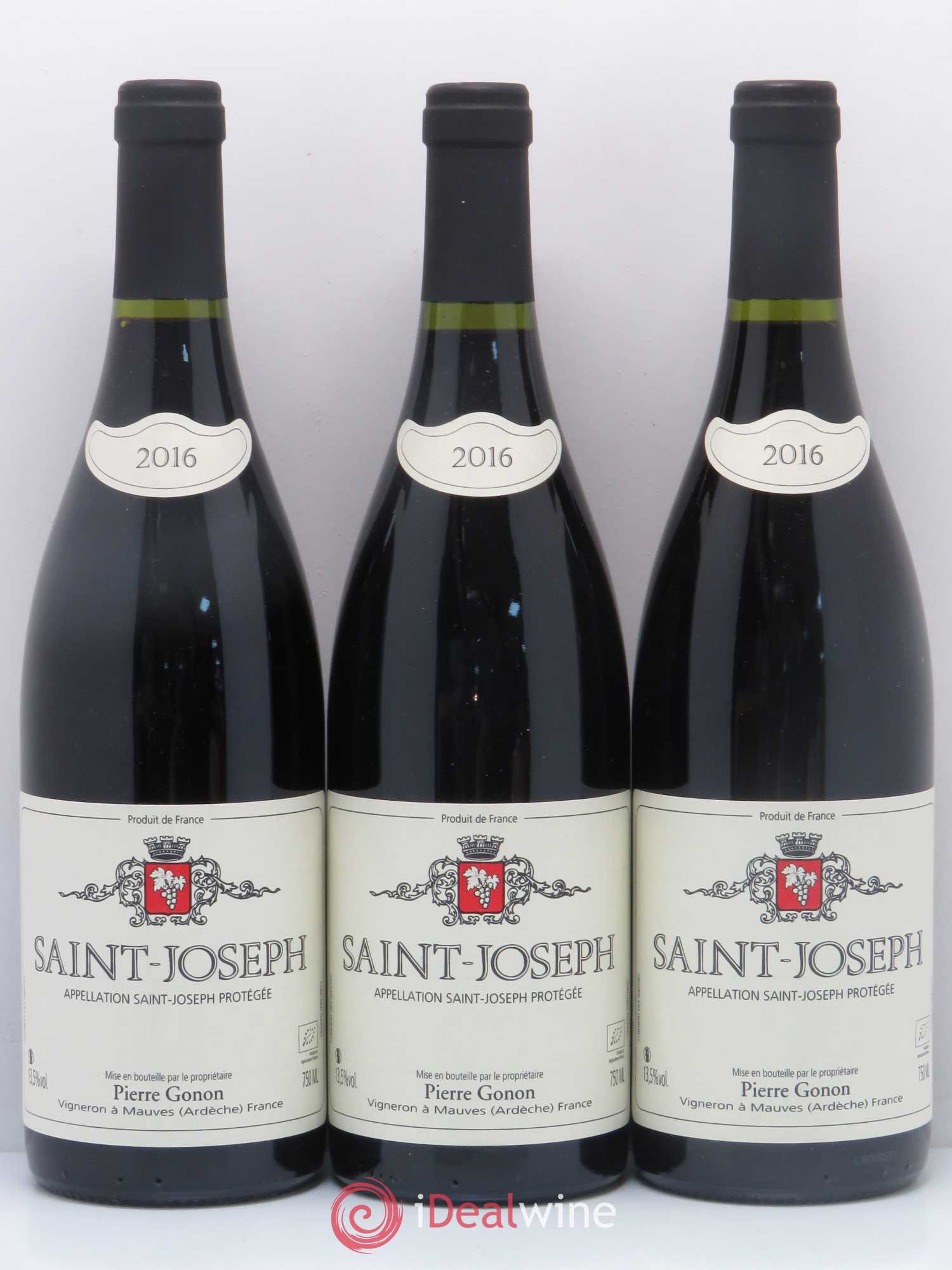 Saint-Joseph Gonon (Domaine) 2016 - Lot de 3 bouteilles - 0