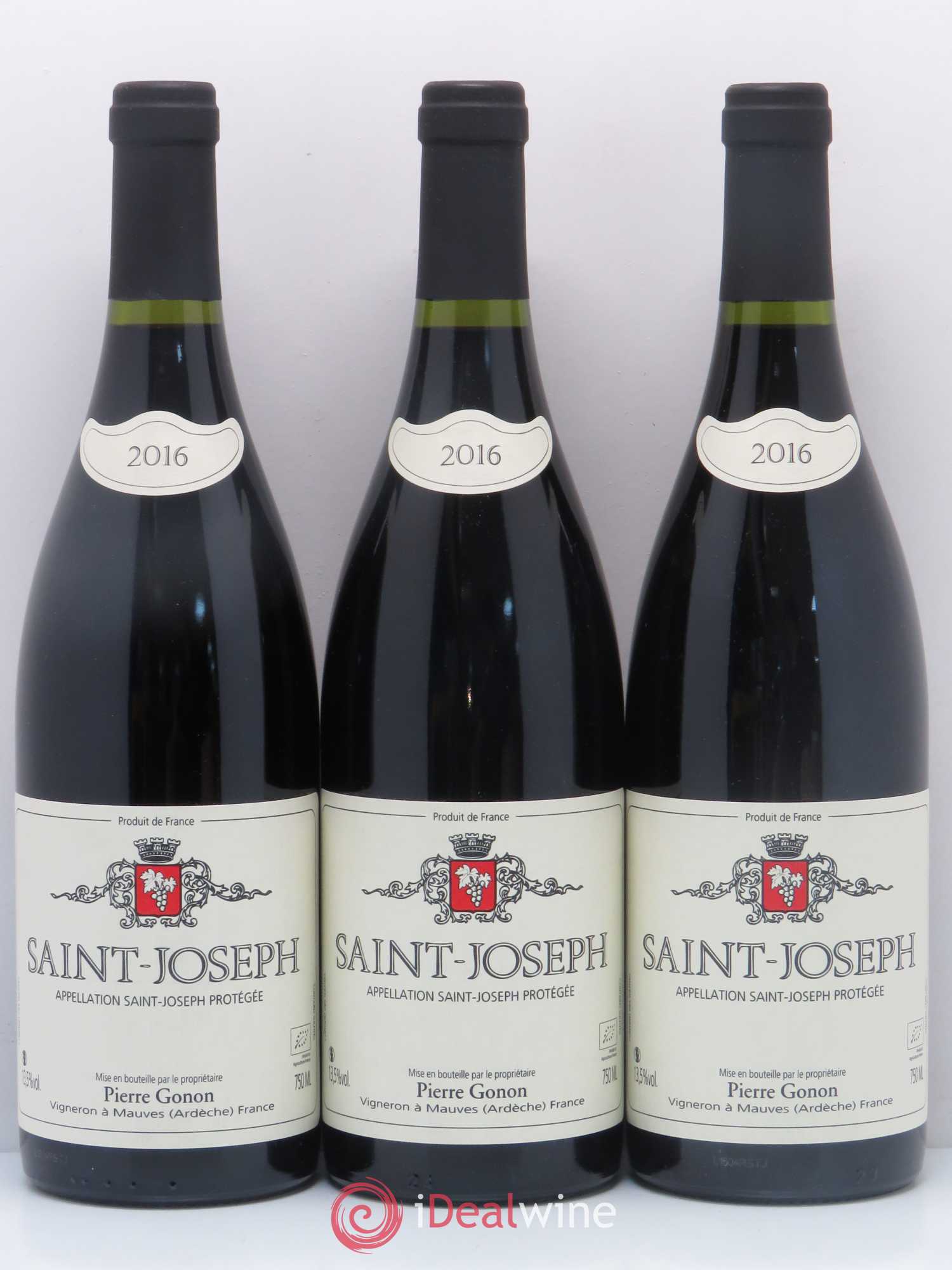 Saint-Joseph Gonon (Domaine) 2016 - Lot de 3 bouteilles - 0