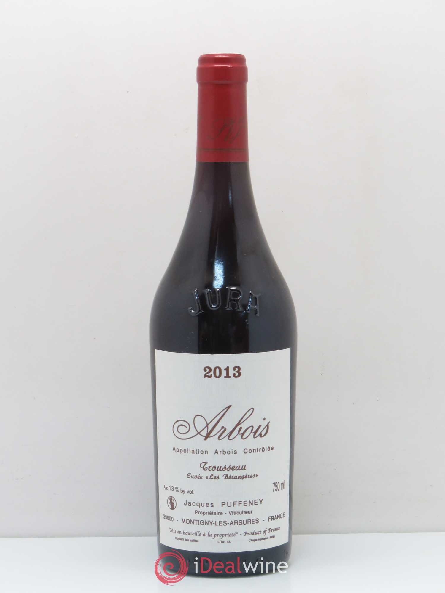 Arbois Trousseau Cuvée Les Bérangères 2013 - Posten von 1 Flasche - 0
