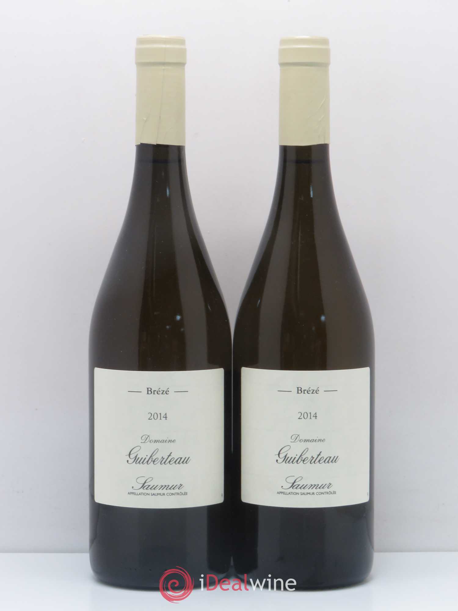 Saumur Brézé Domaine Guiberteau 2014 - Lot de 2 bouteilles - 0
