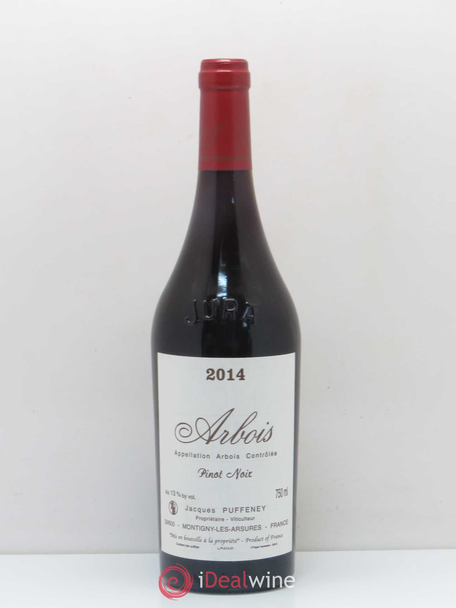 Arbois Pinot noir Puffeney 2014 - Lot de 1 bouteille - 0